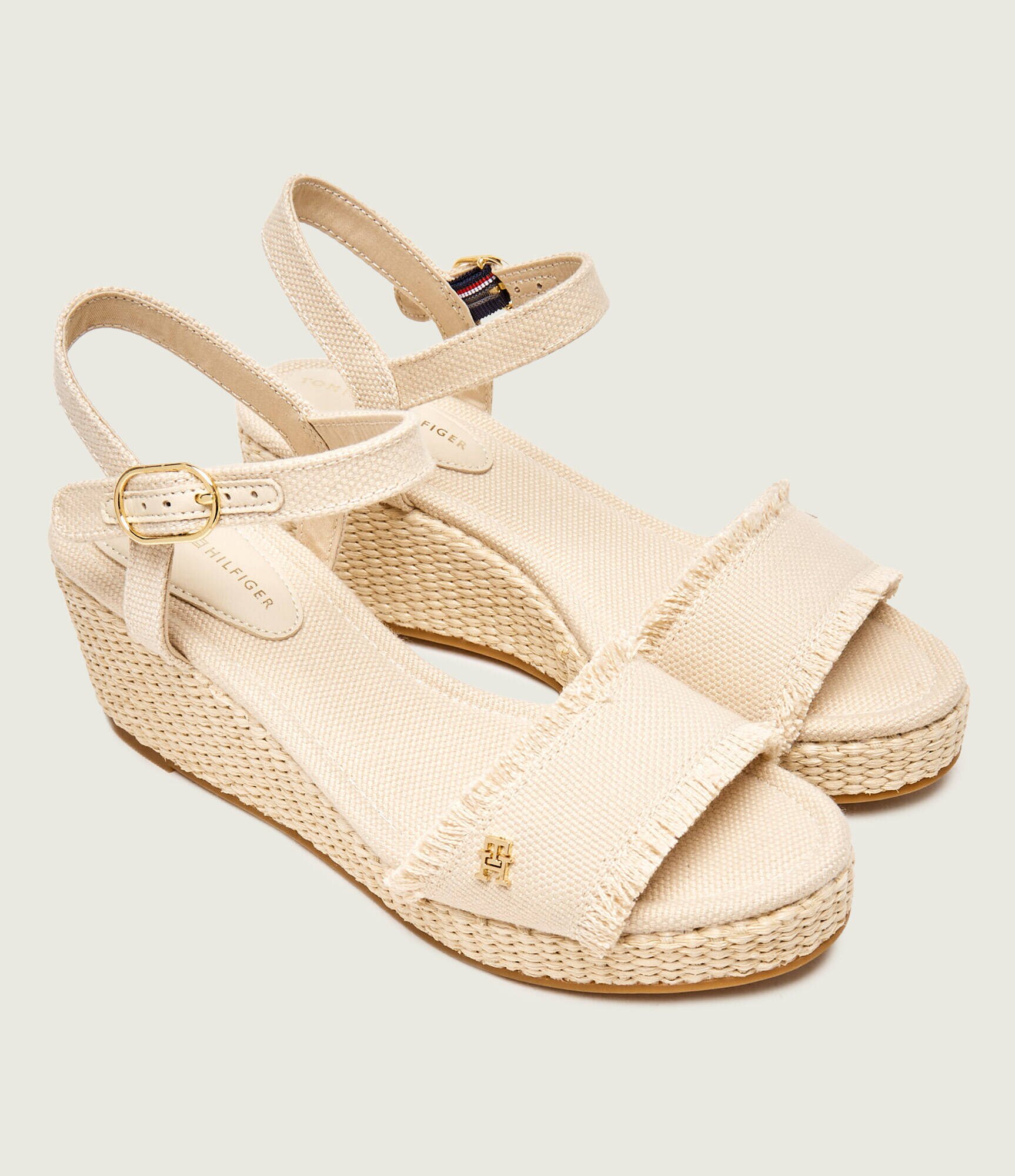 Tommy Hilfiger Platforme cu adaos de piele