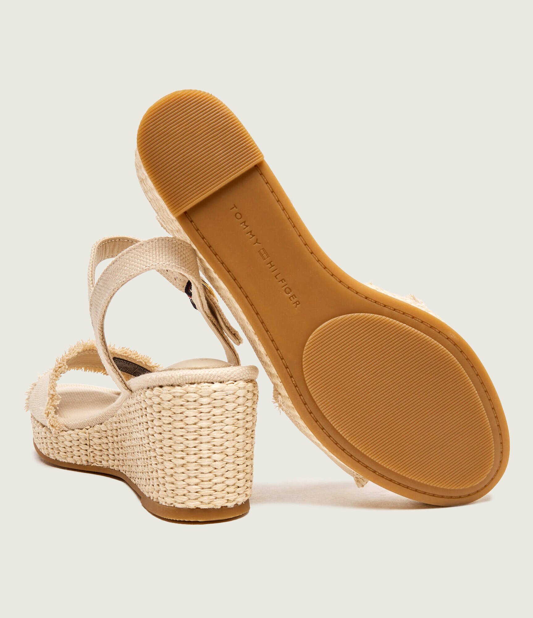 Tommy Hilfiger Platforme cu adaos de piele