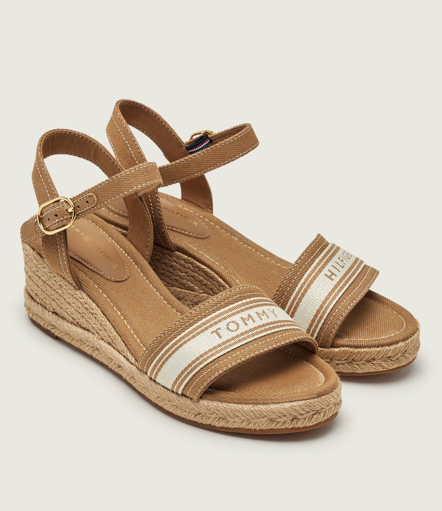 Tommy Hilfiger Platforme cu adaos de piele