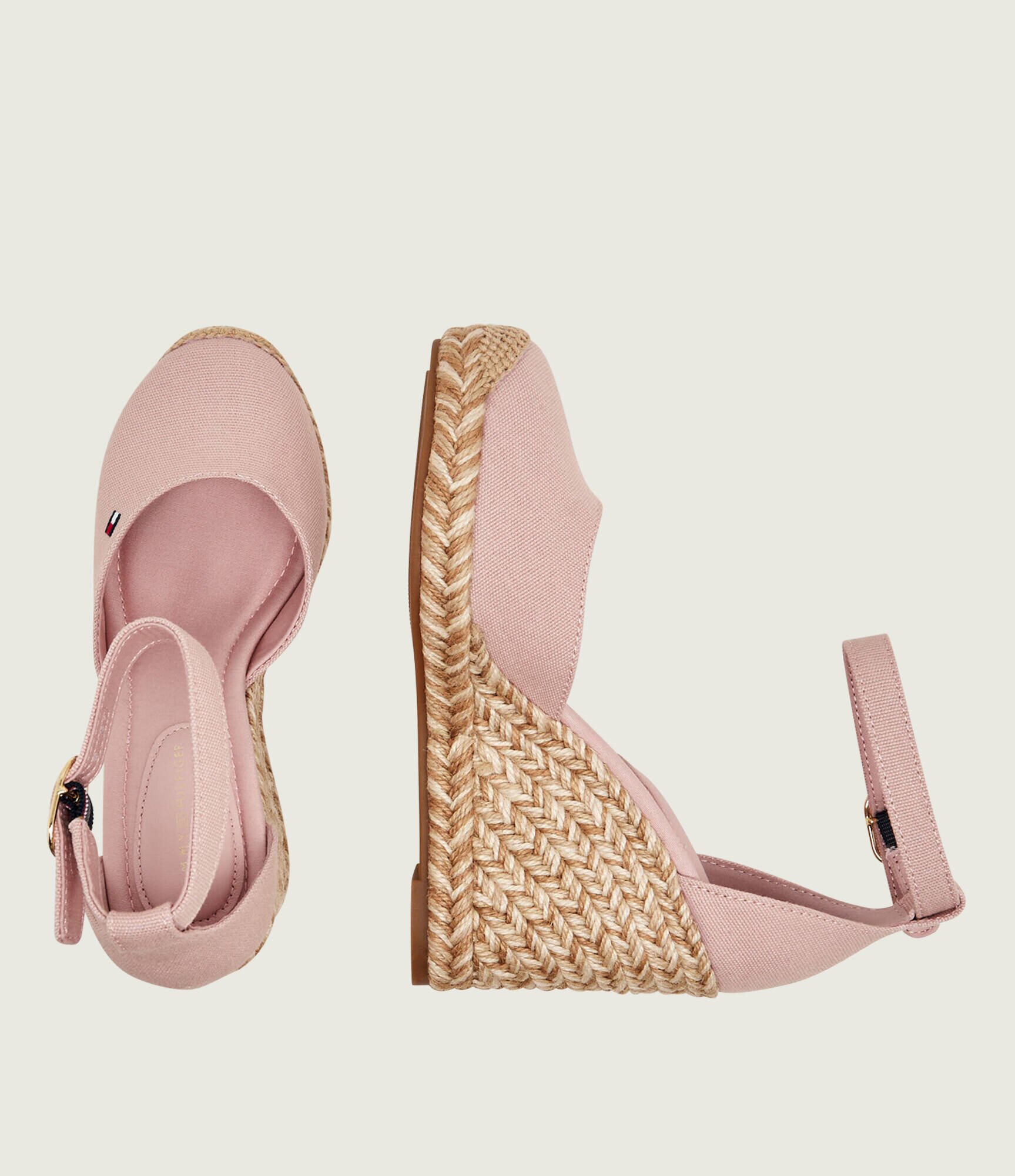 Tommy Hilfiger Platforme cu adaos de piele