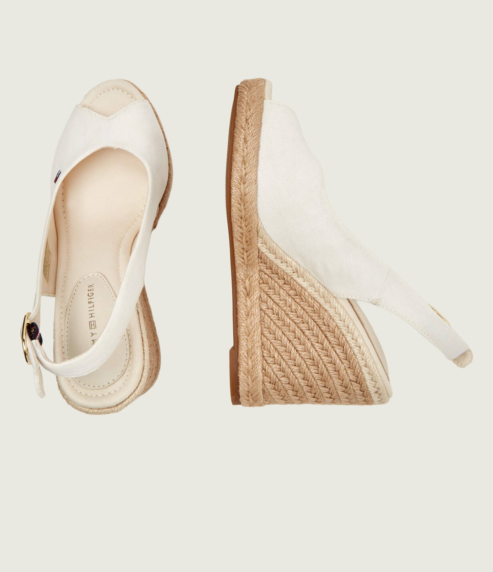 Tommy Hilfiger Platforme cu adaos de piele
