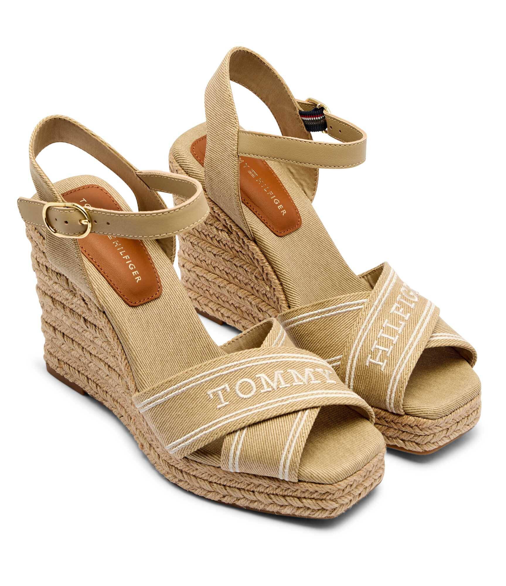 Tommy Hilfiger Platforme cu adaos de piele