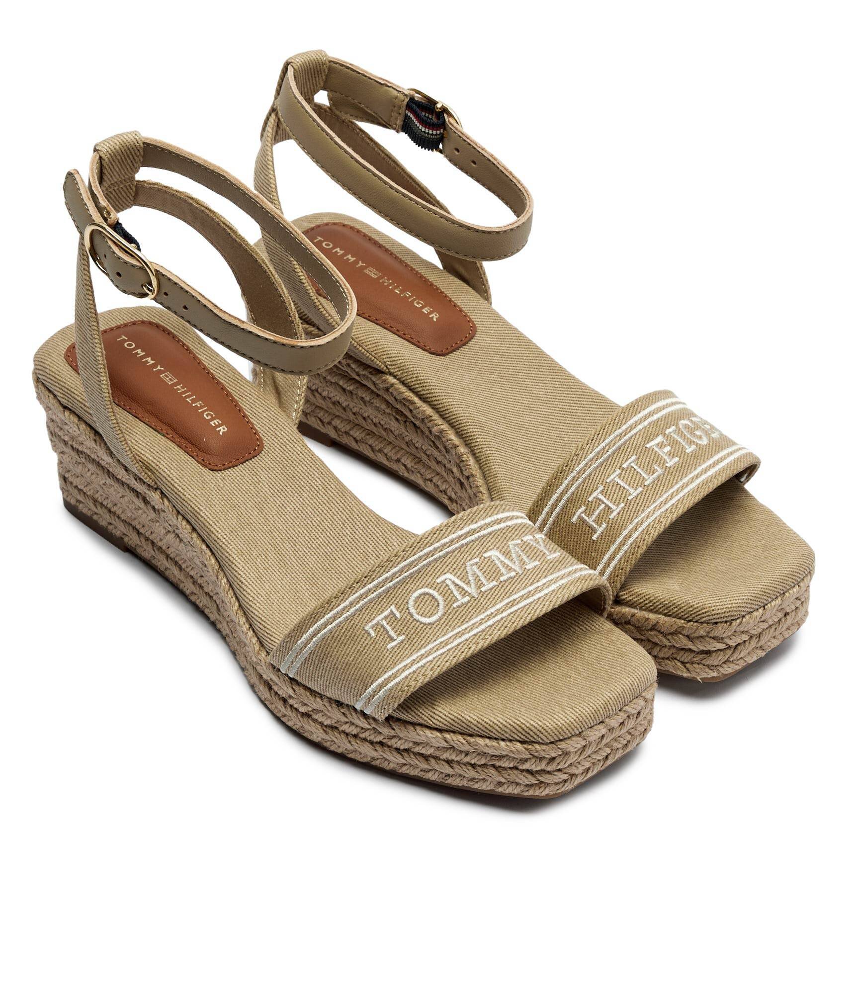 Tommy Hilfiger Platforme cu adaos de piele