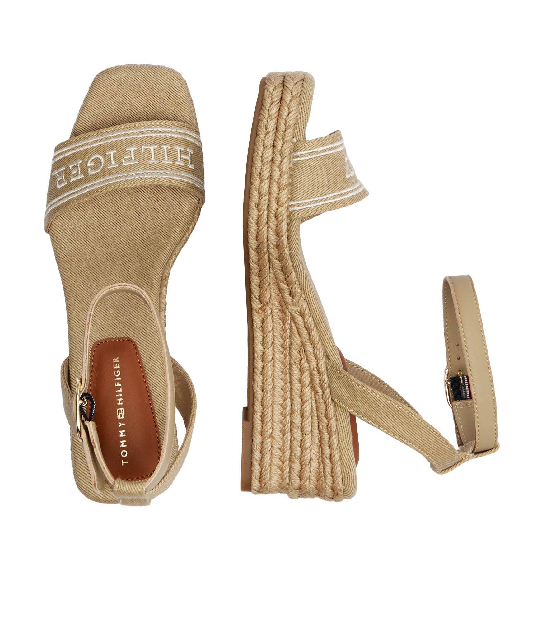 Tommy Hilfiger Platforme cu adaos de piele