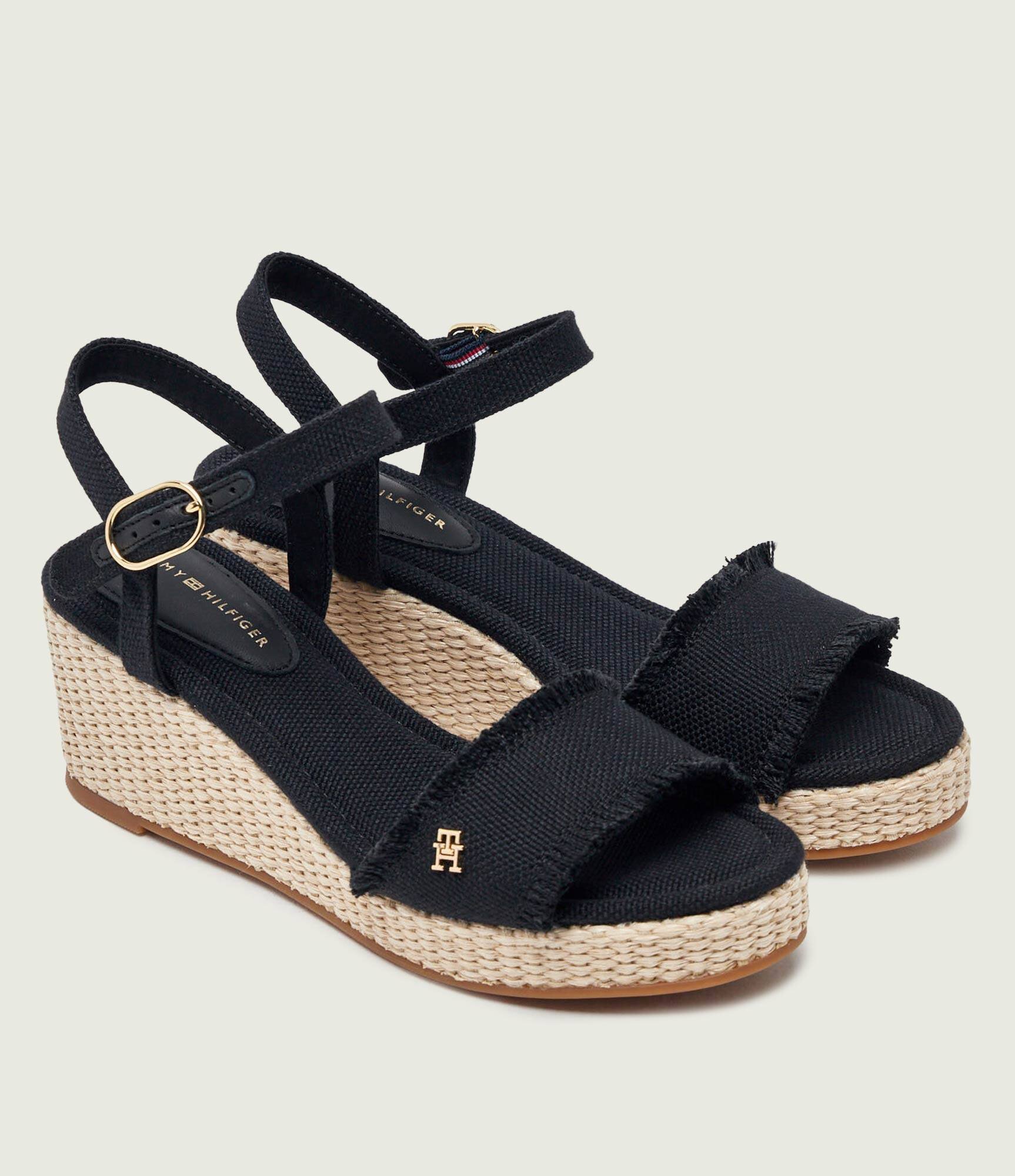 Tommy Hilfiger Platforme cu adaos de piele