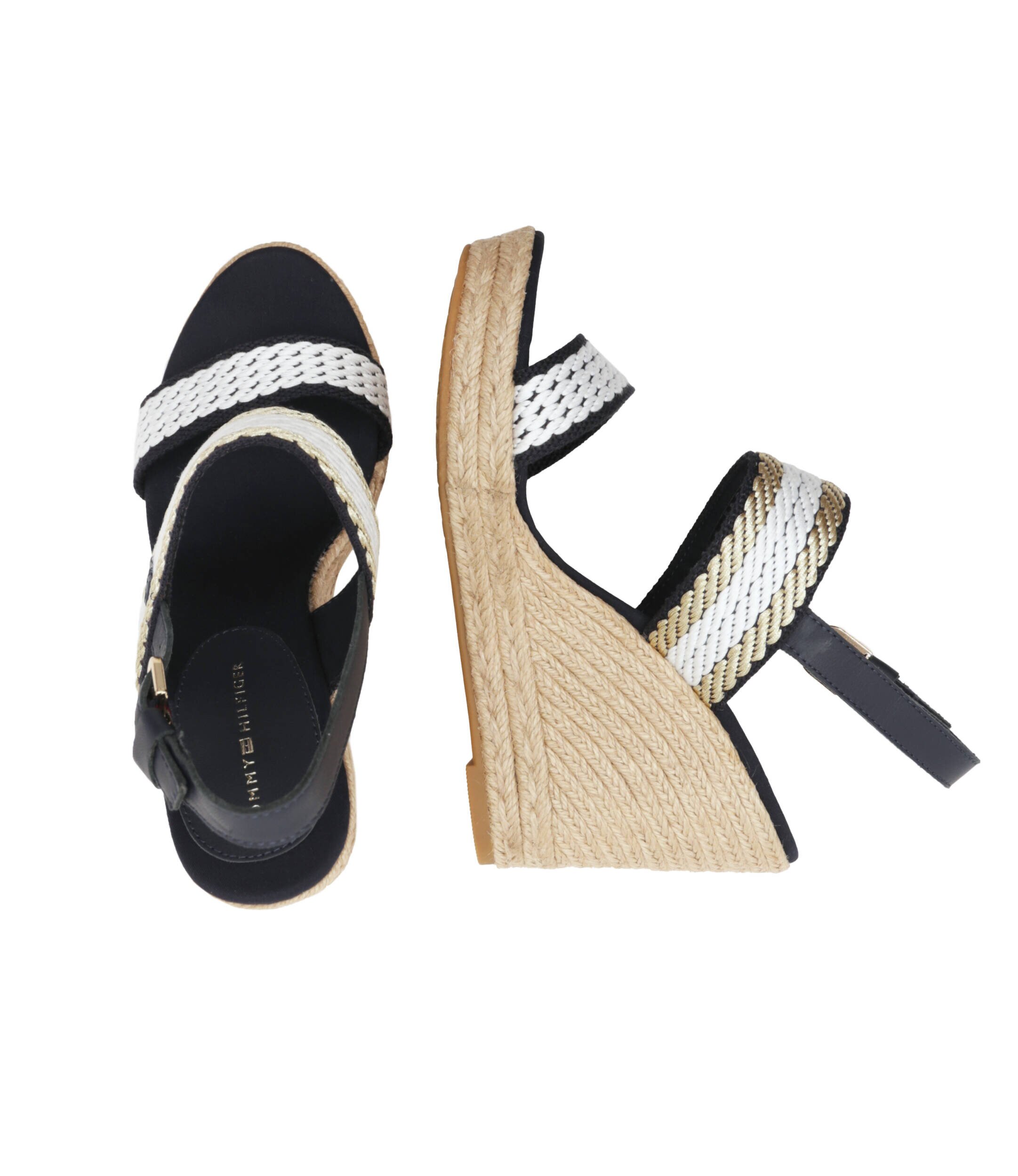Tommy Hilfiger Platforme cu adaos de piele