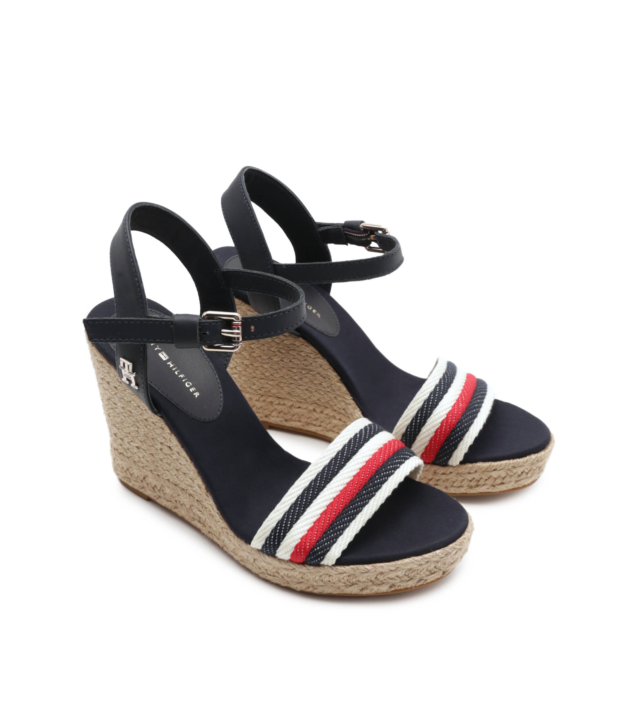 Tommy Hilfiger Platforme cu adaos de piele