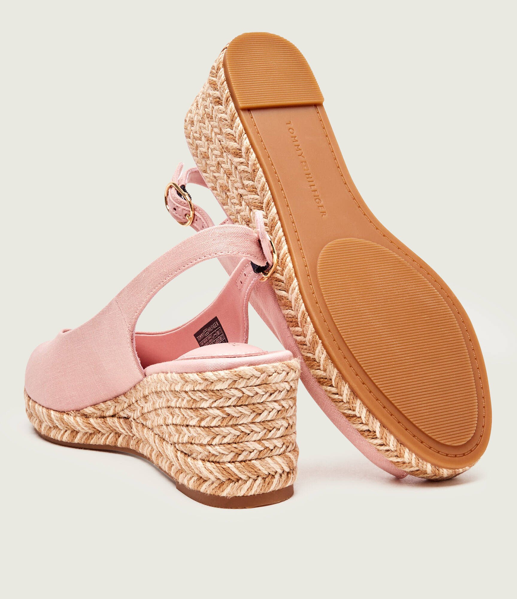 Tommy Hilfiger Platforme cu adaos de piele