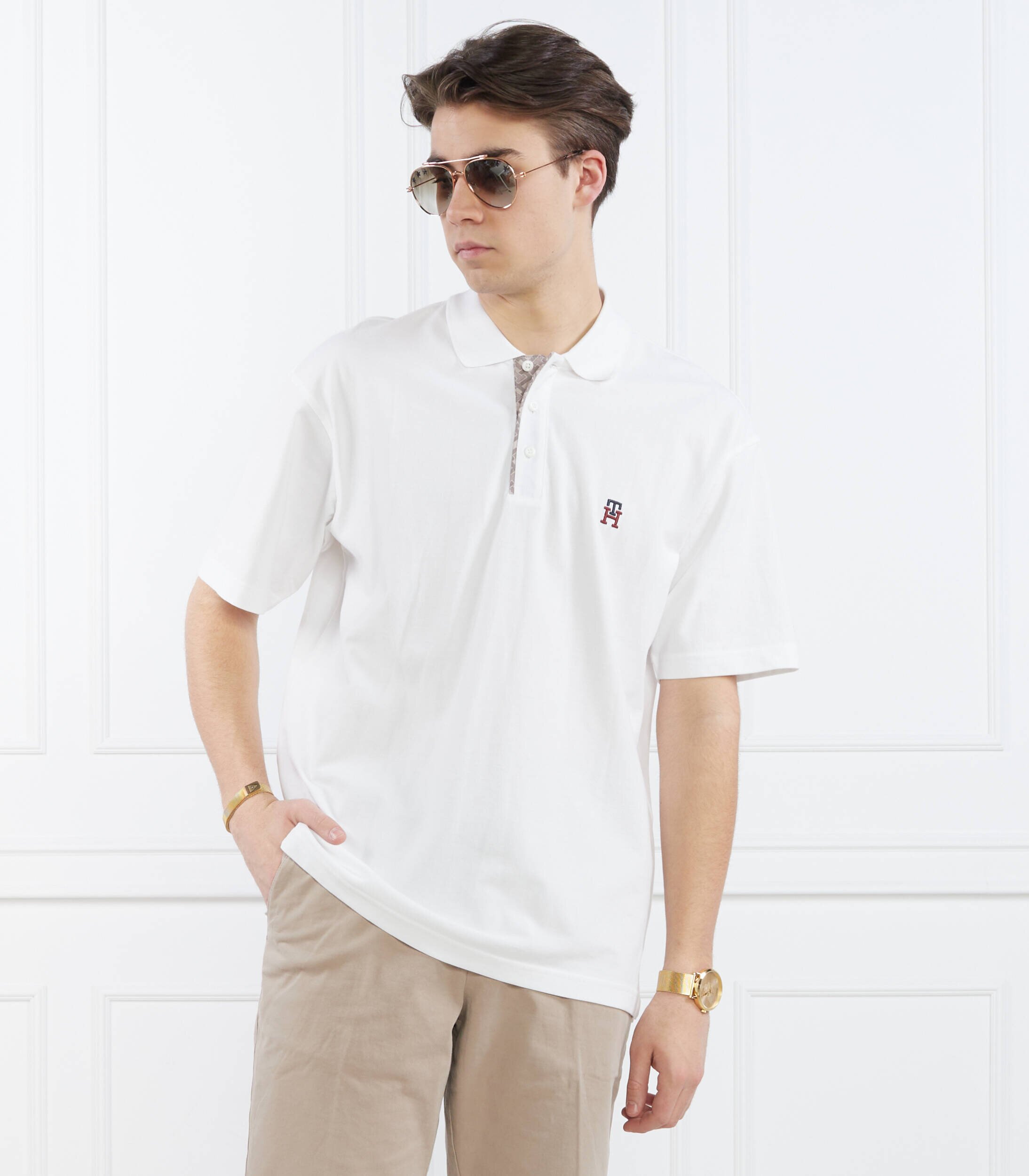 Tommy Hilfiger Polo MONOGRAM PLACKET ARCHIV | Loose fit