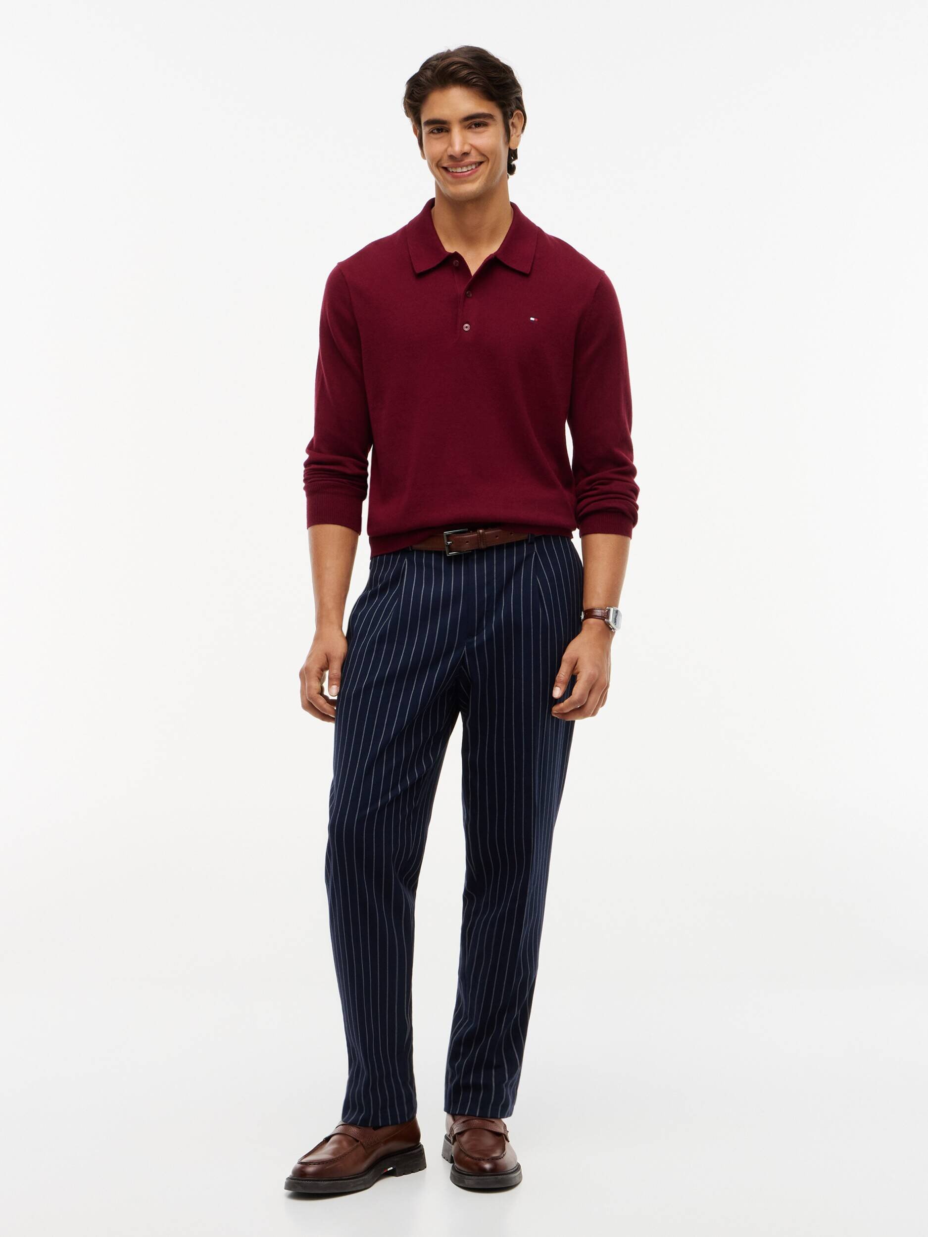Tommy Hilfiger Polo | regular fit cu adaos de cașmir