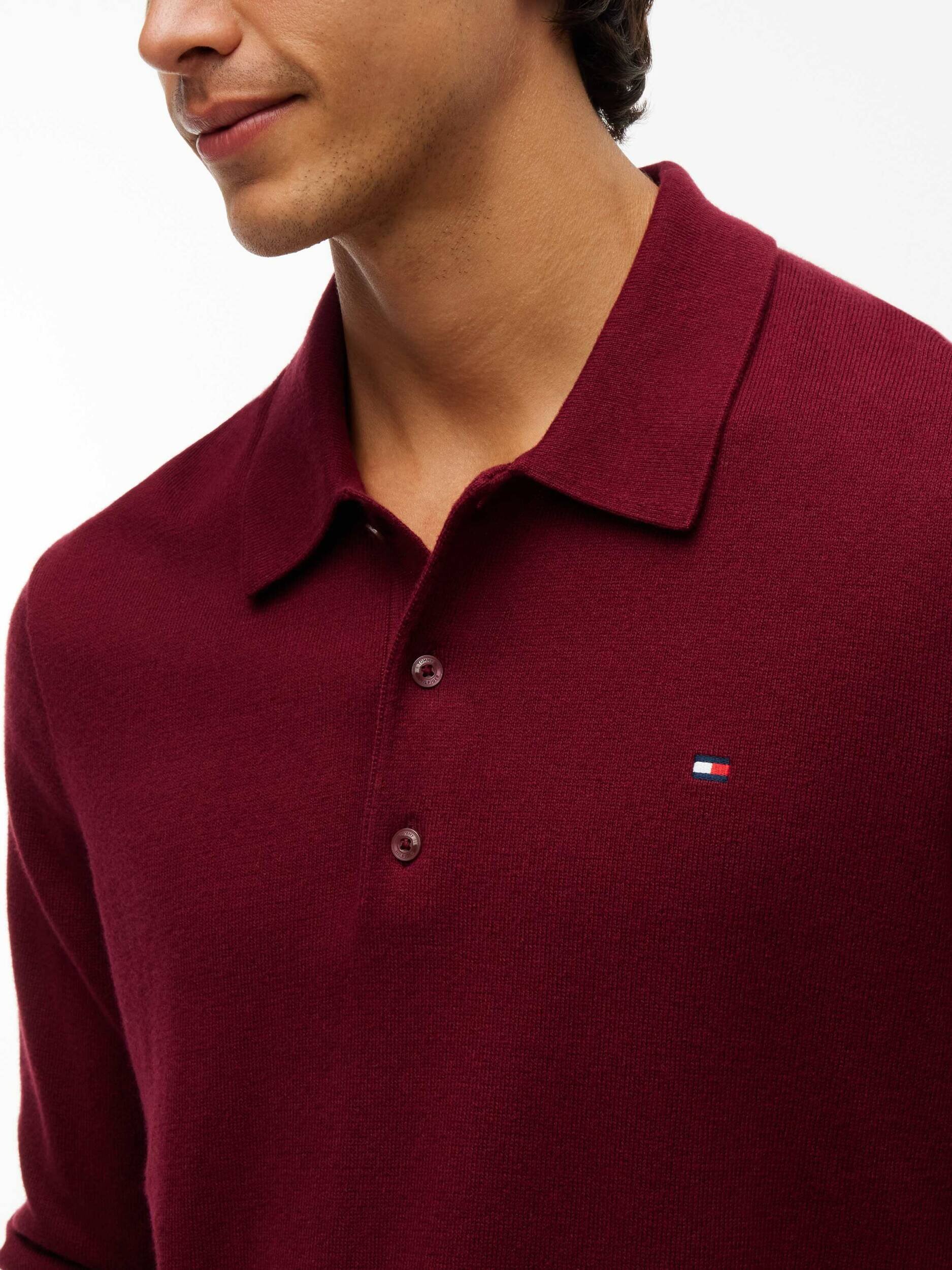 Tommy Hilfiger Polo | regular fit cu adaos de cașmir