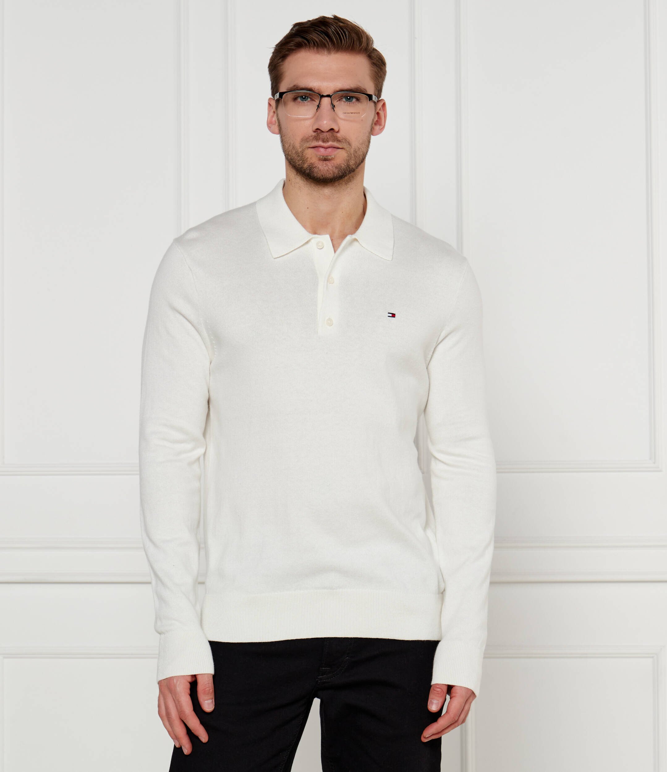 Tommy Hilfiger Polo | Regular Fit cu adaos de cașmir