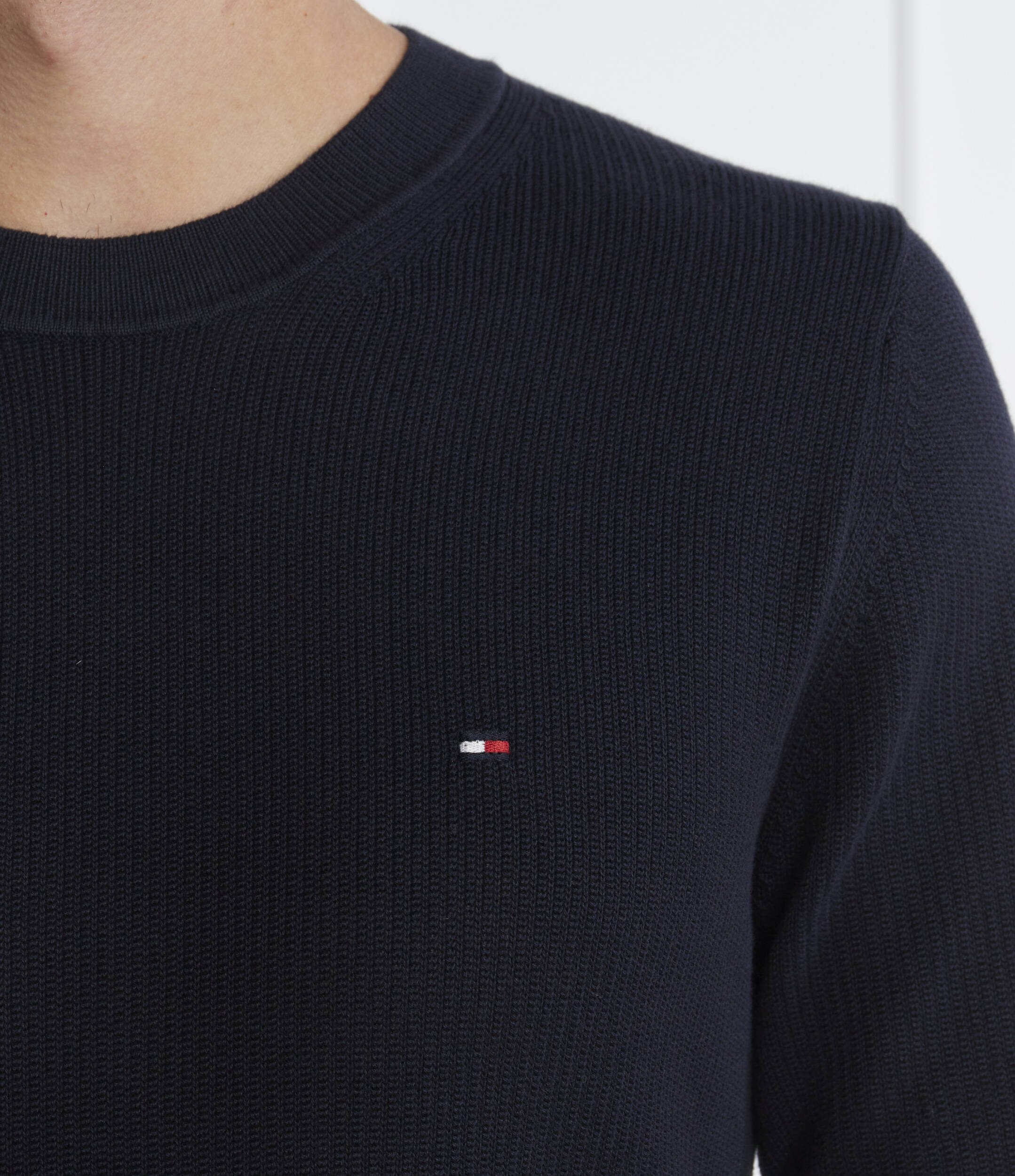 Tommy Hilfiger Pulover CHAIN RIDGE STRUCTURE