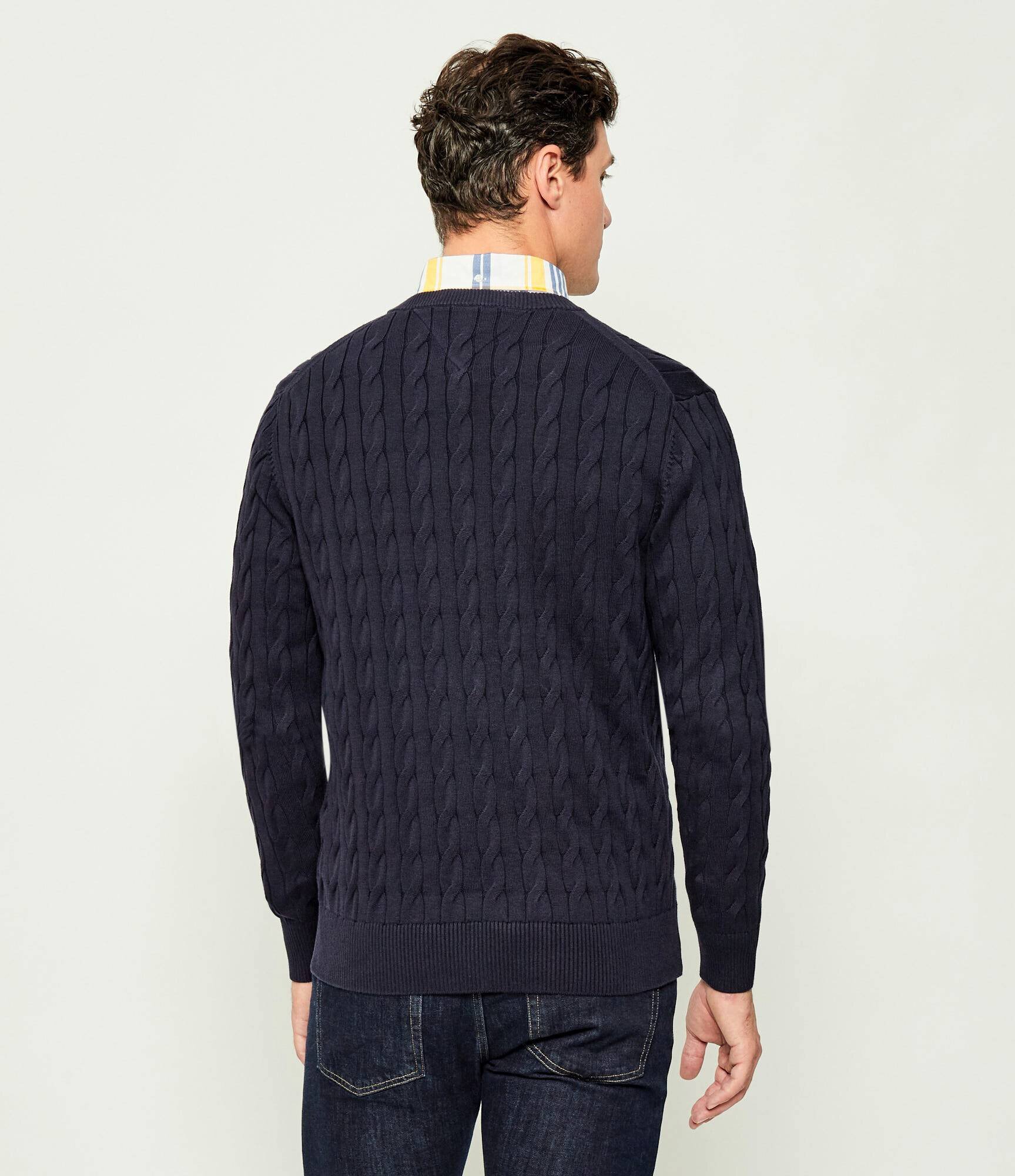 Tommy Hilfiger Pulover CLASSIC CABLE TH x F.C. Liverpool | regular fit