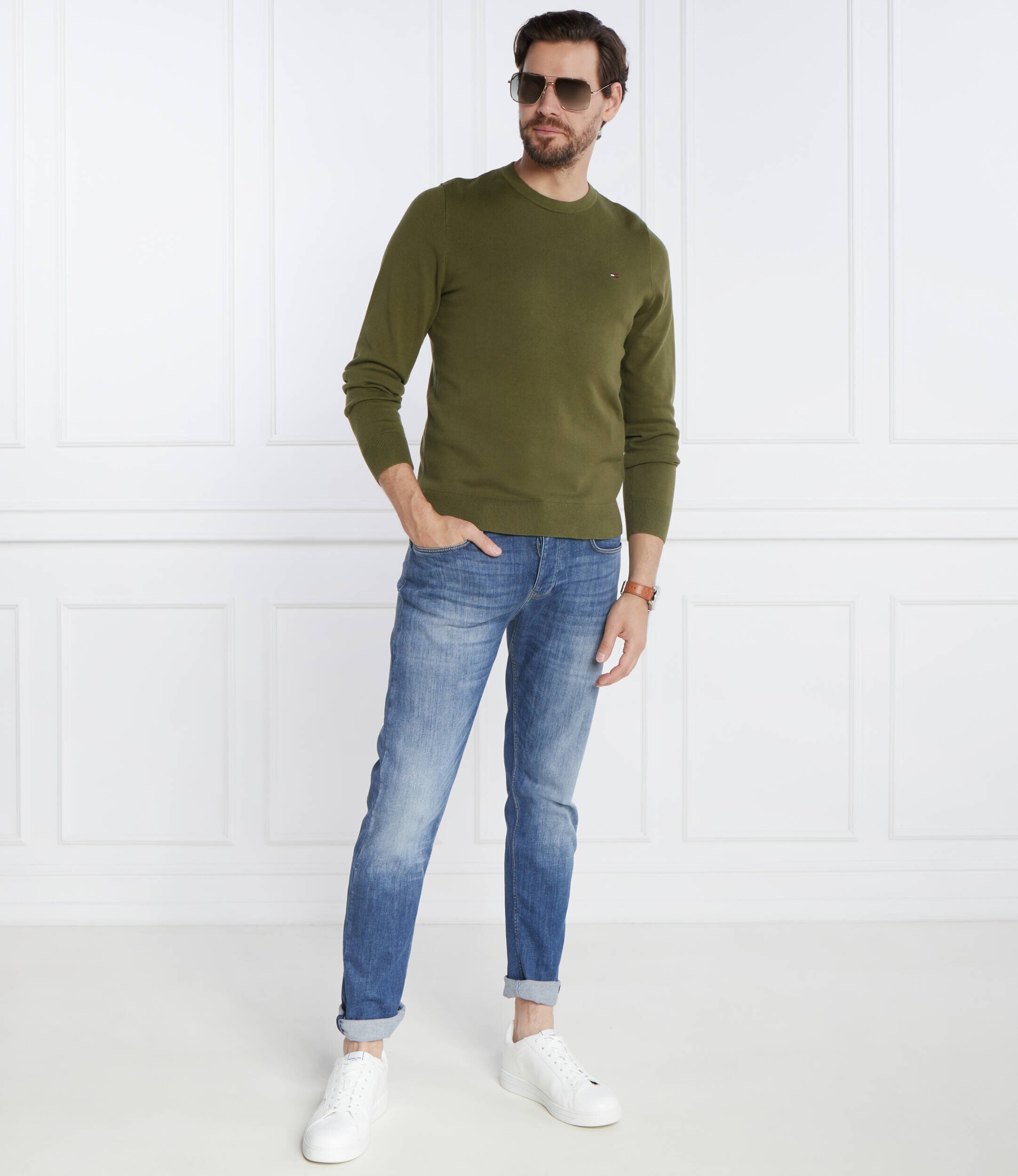 Tommy Hilfiger Pulover CLASSIC CREW | Regular Fit