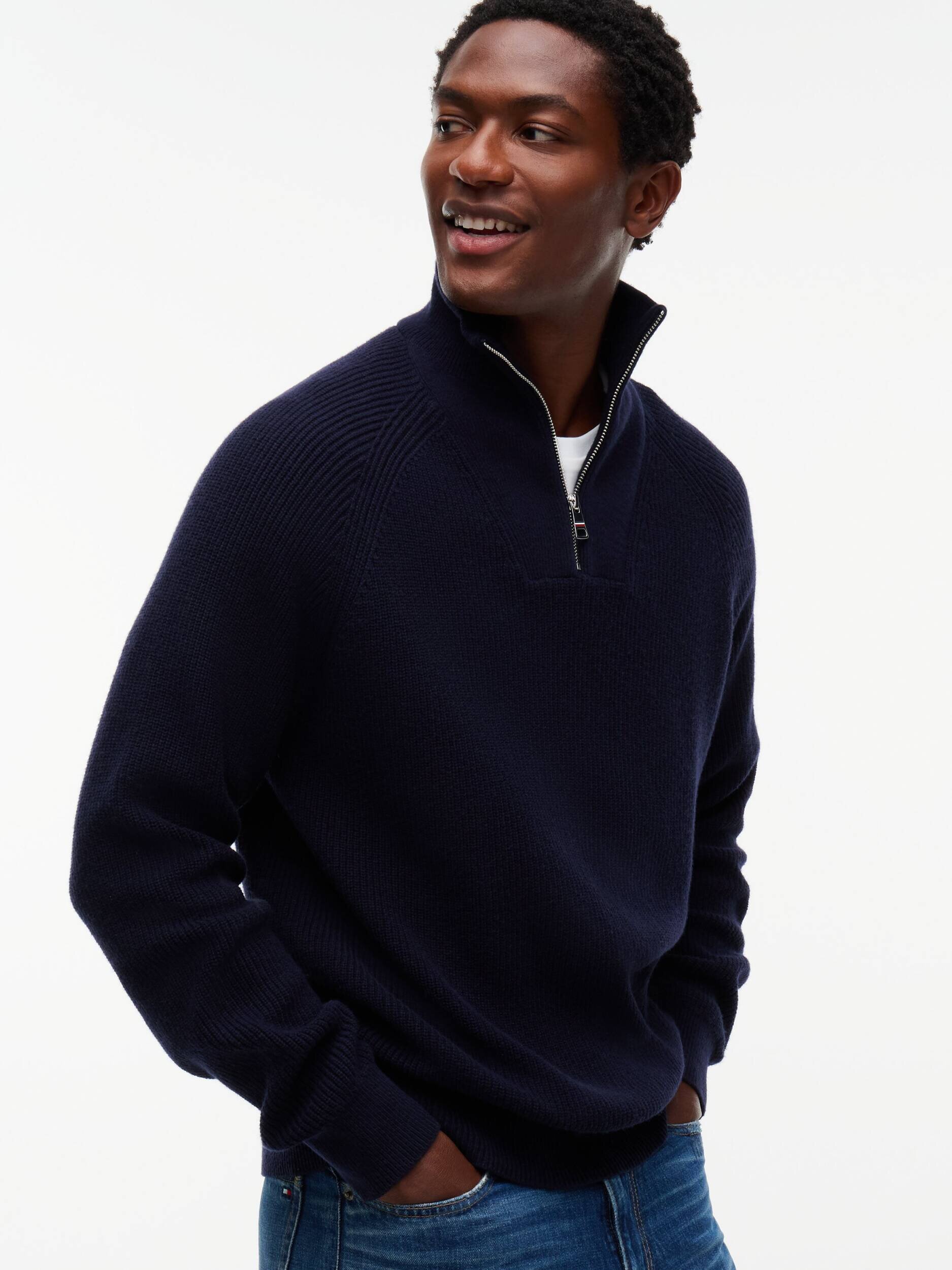 Tommy Hilfiger Pulover | Loose fit cu adaos de lână