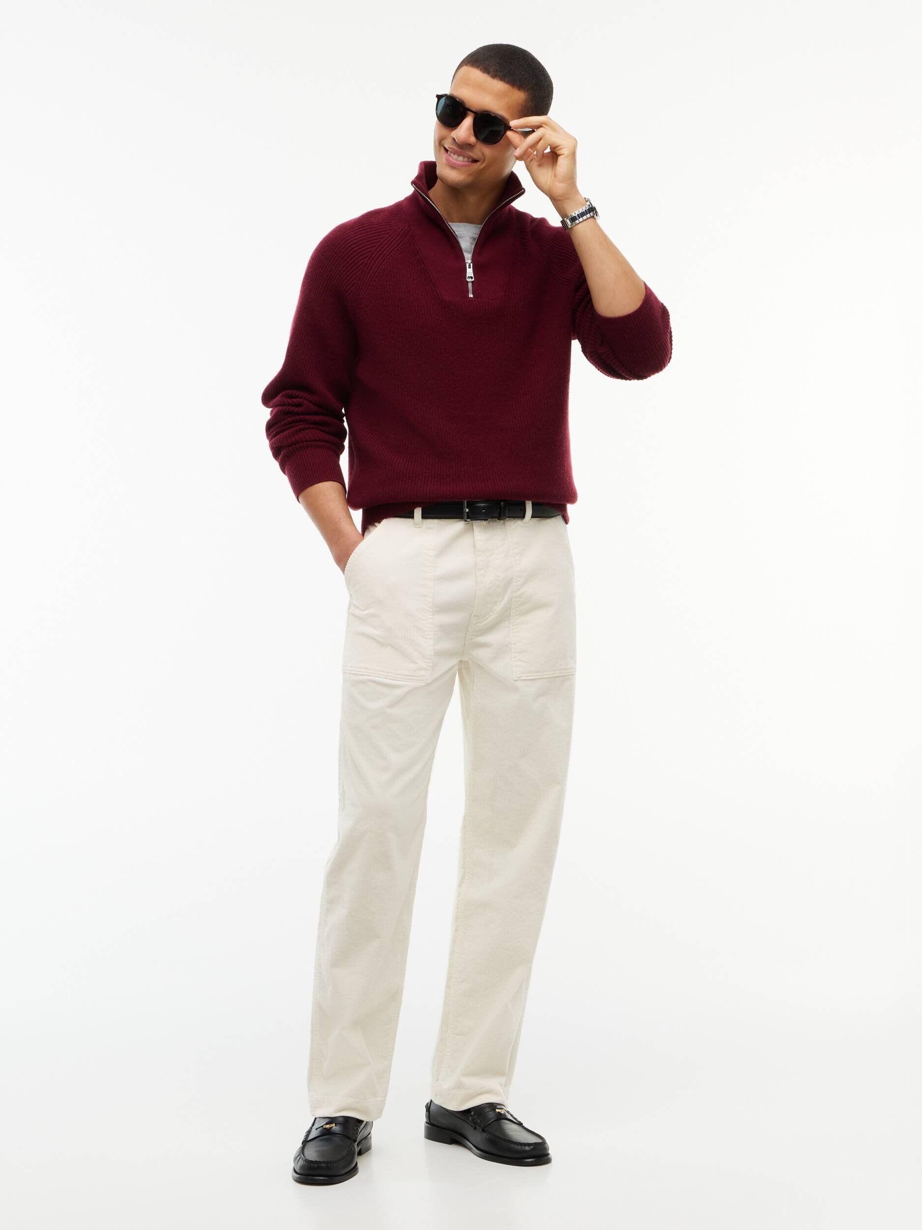 Tommy Hilfiger Pulover | Loose fit cu adaos de lână