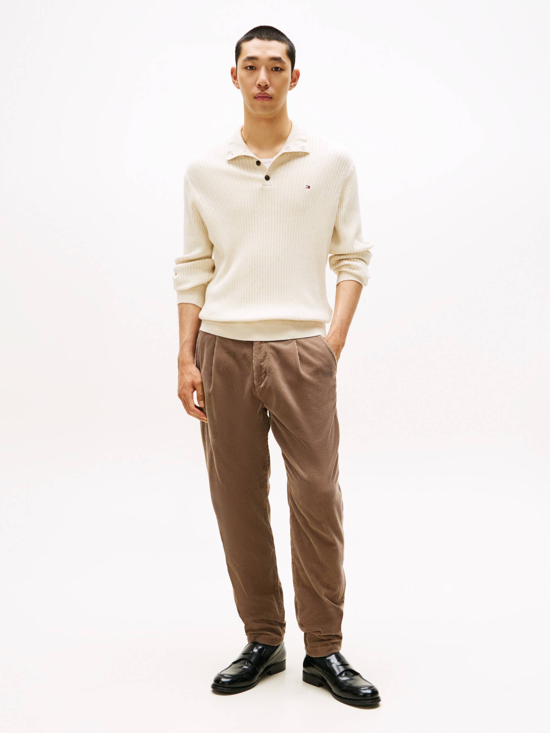 Tommy Hilfiger Pulover pima | regular fit cu adaos de cașmir