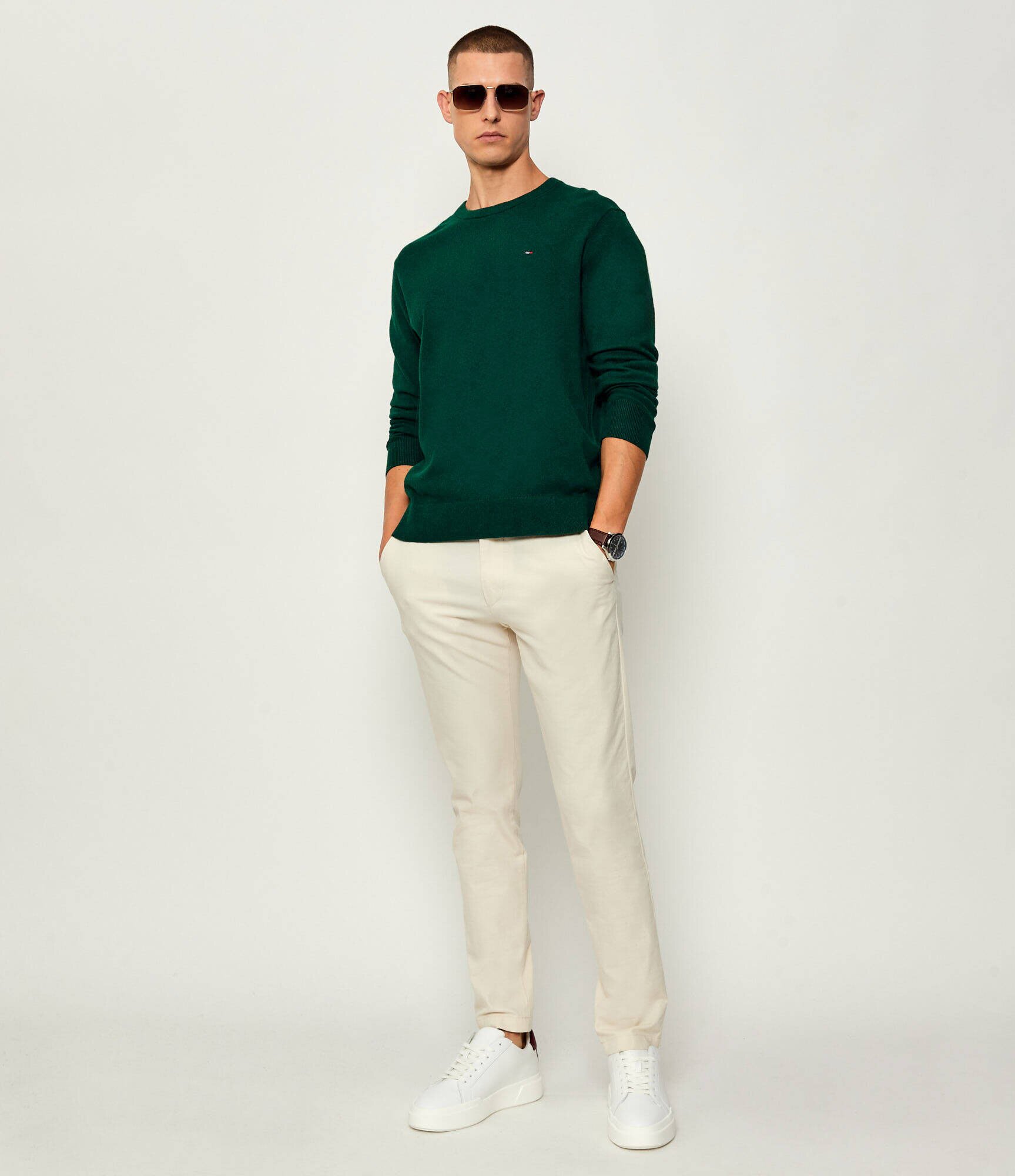 Tommy Hilfiger Pulover | regular fit cu adaos de cașmir