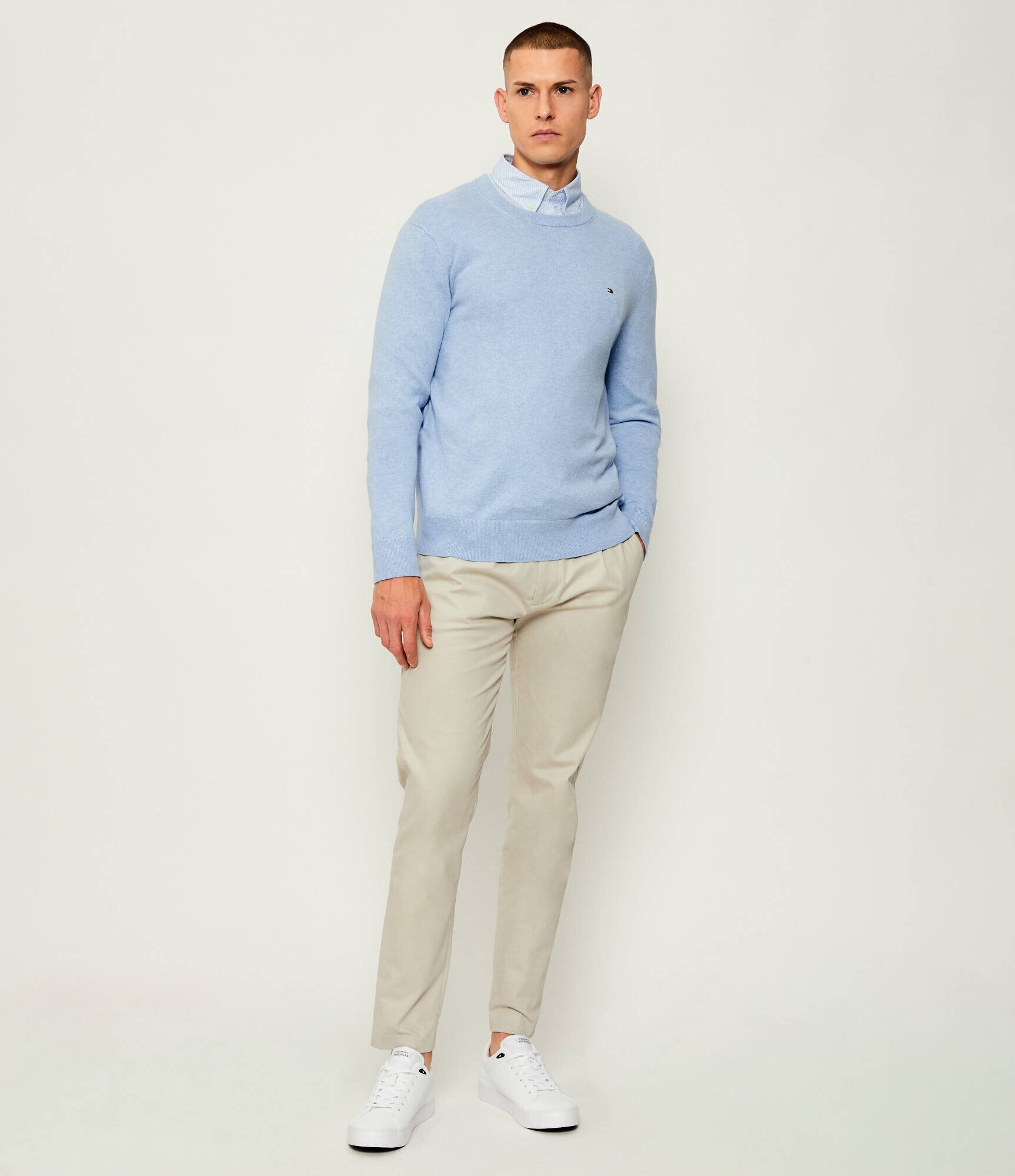 Tommy Hilfiger Pulover | regular fit cu adaos de cașmir