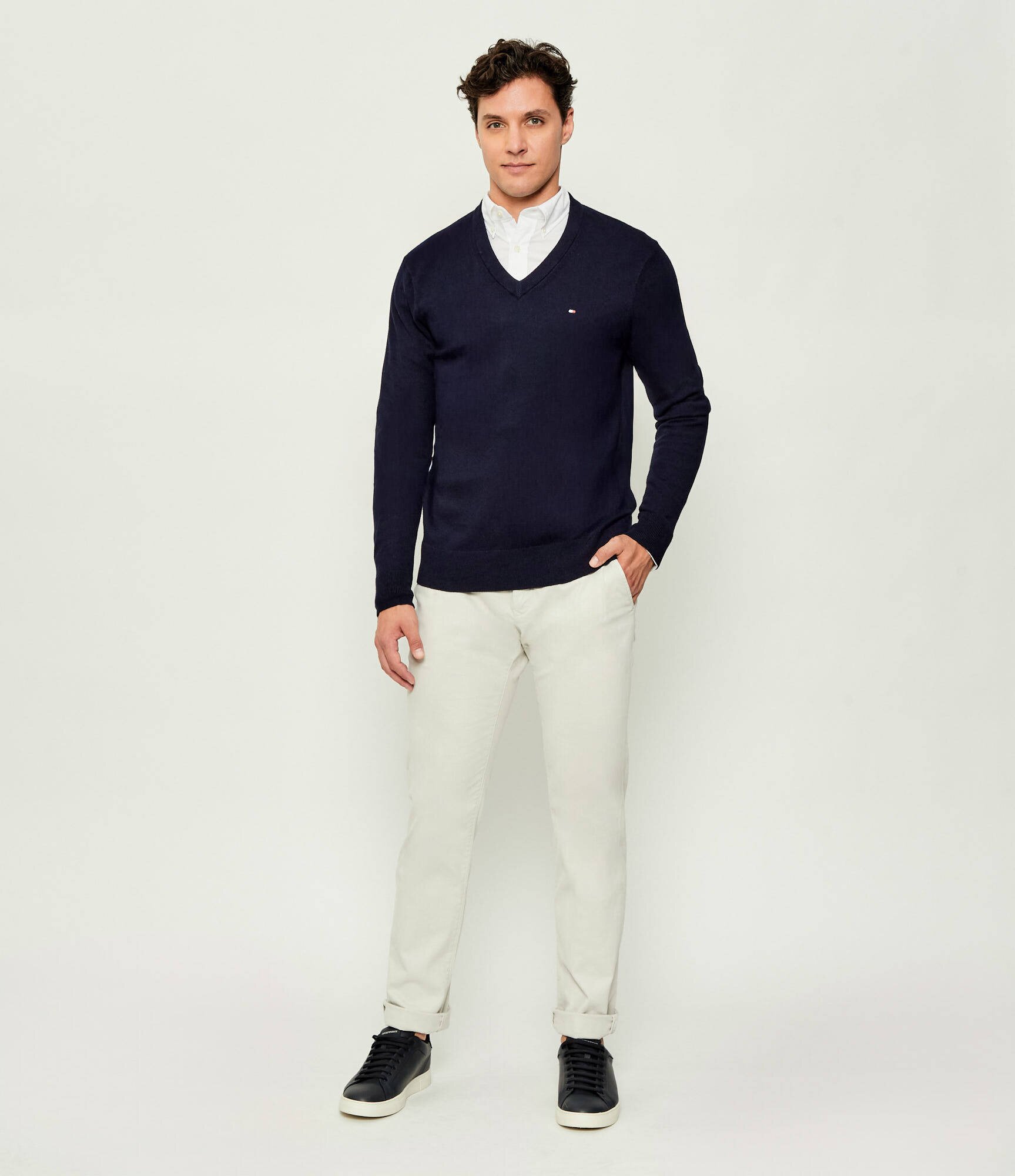 Tommy Hilfiger Pulover | Regular Fit cu adaos de cașmir