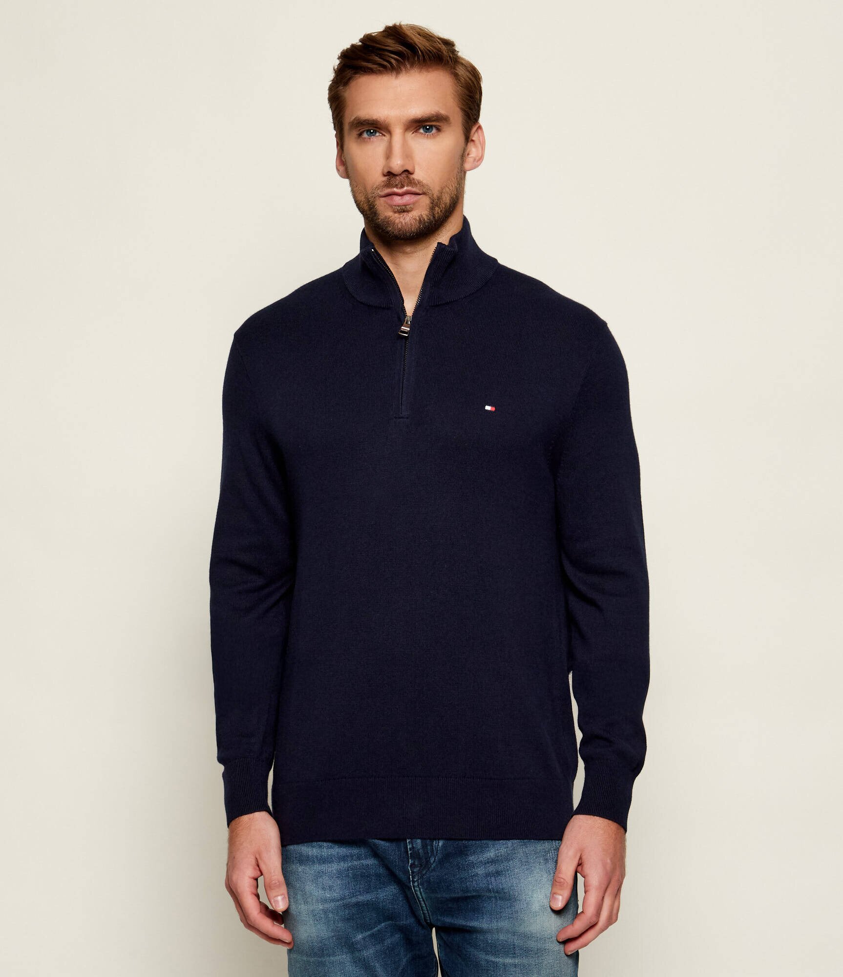 Tommy Hilfiger Pulover | regular fit cu adaos de cașmir