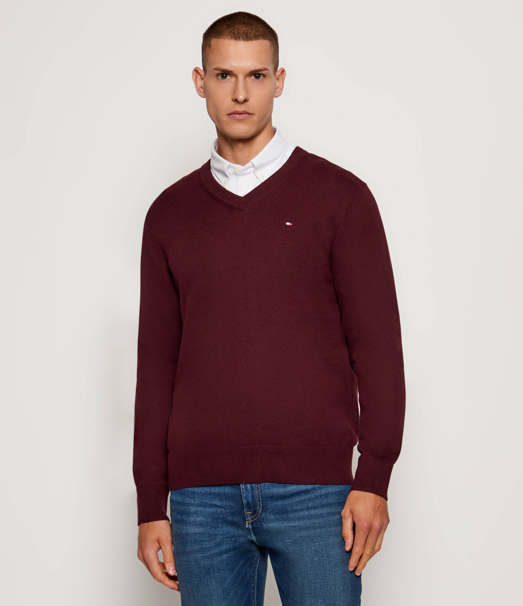 Tommy Hilfiger Pulover | regular fit cu adaos de cașmir