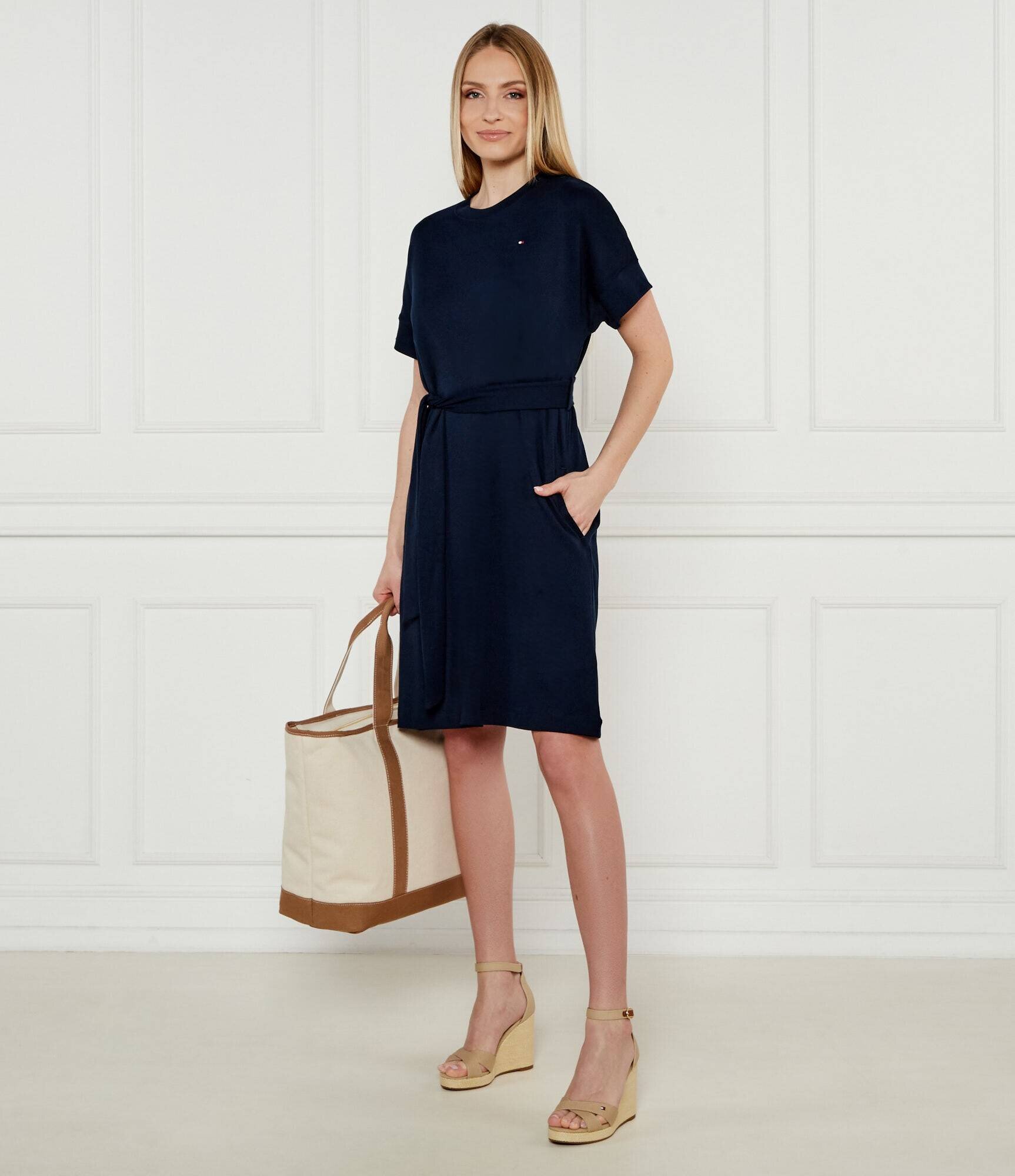 Tommy Hilfiger Rochie cu cordon