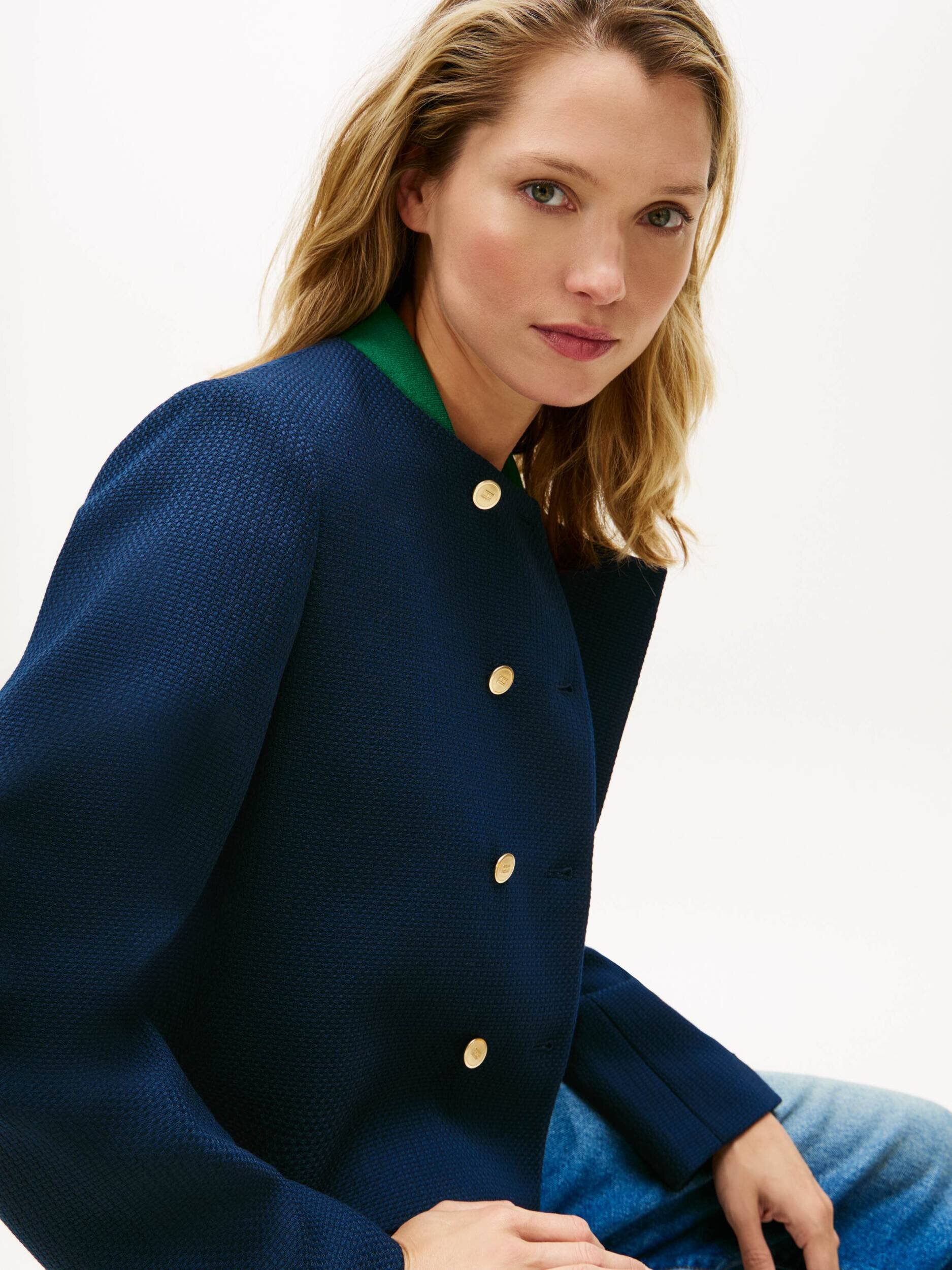 Tommy Hilfiger Sacou | regular fit cu adaos de lână