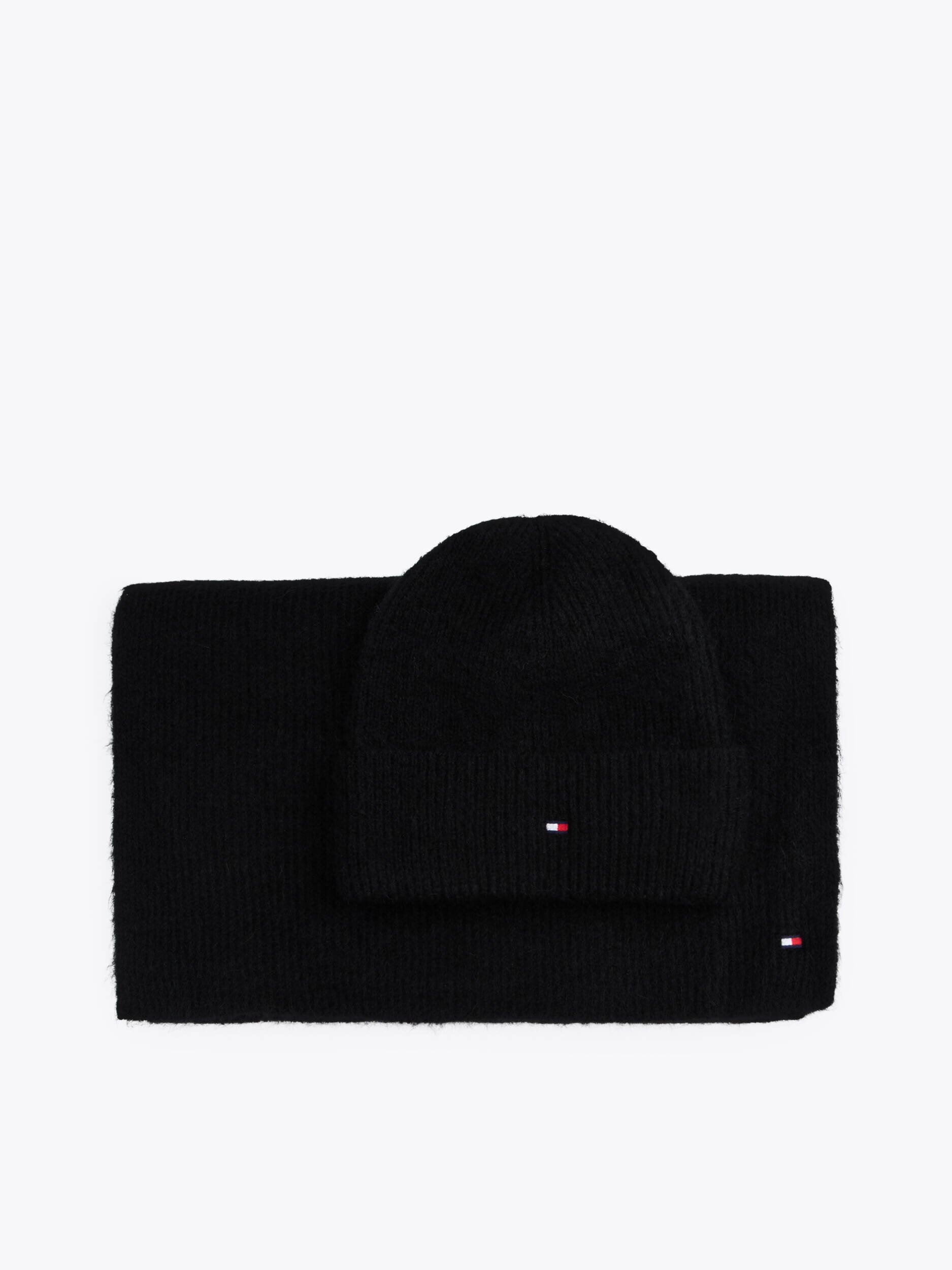 Tommy Hilfiger Șal + căciulă cu adaos de lână