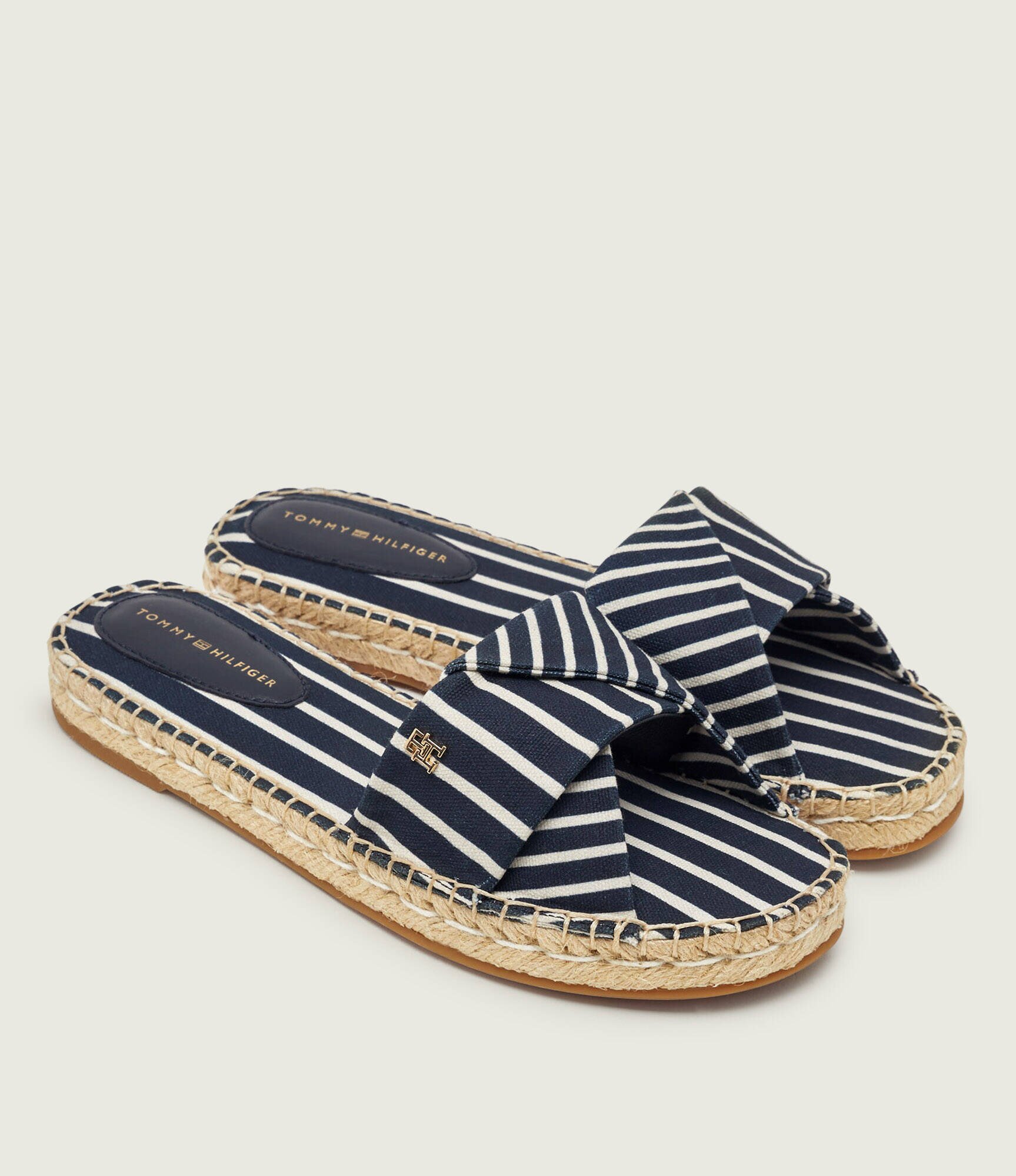 Tommy Hilfiger Șlapi cu adaos de piele