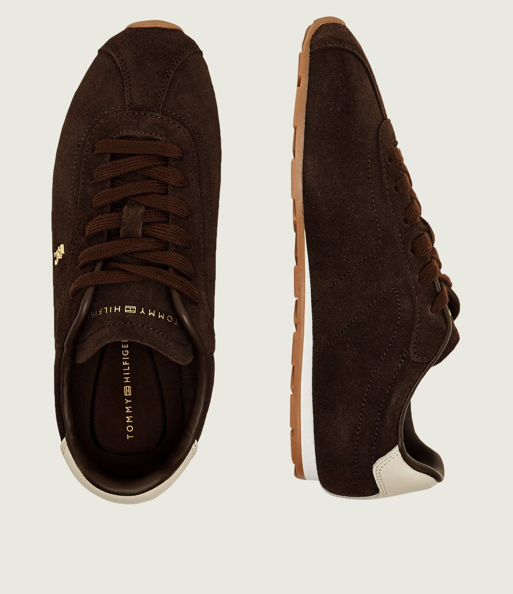 Tommy Hilfiger Sneakers Bella | piele întoarsă