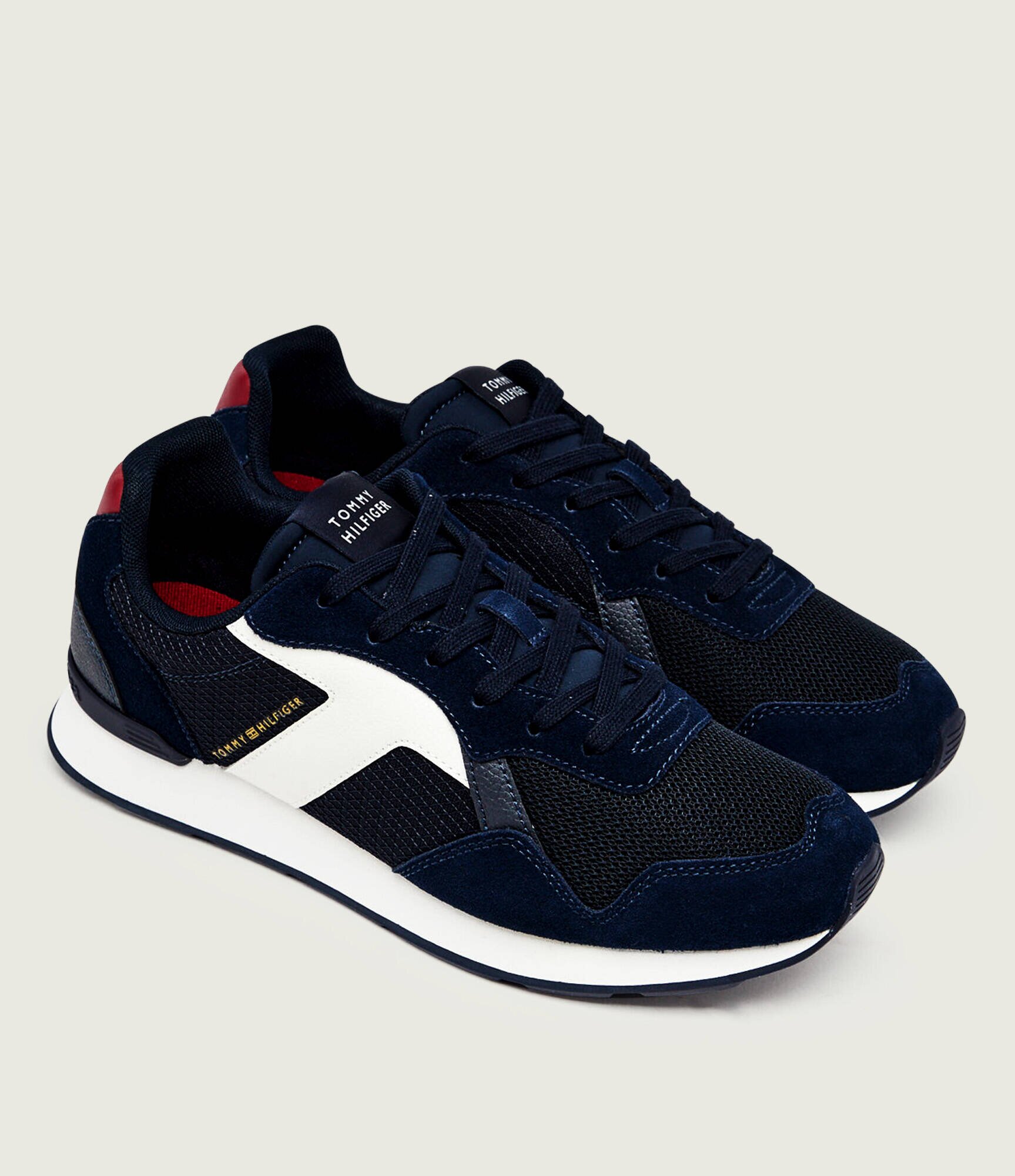 Tommy Hilfiger Sneakers Core Mix | piele întoarsă