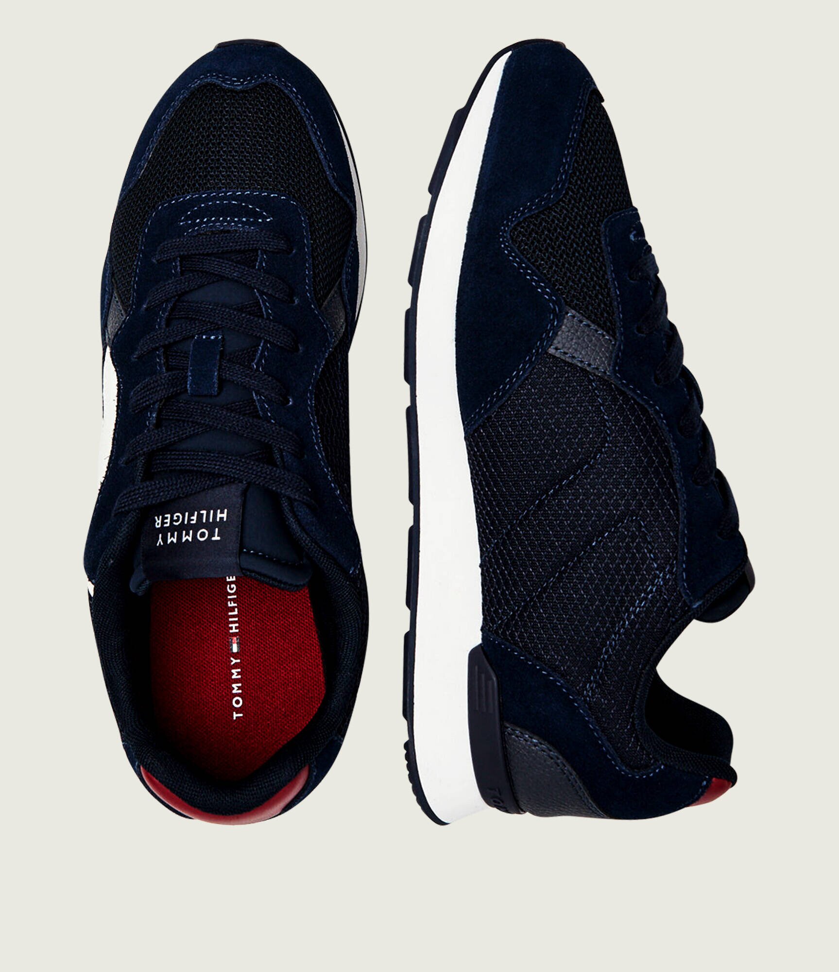 Tommy Hilfiger Sneakers Core Mix | piele întoarsă
