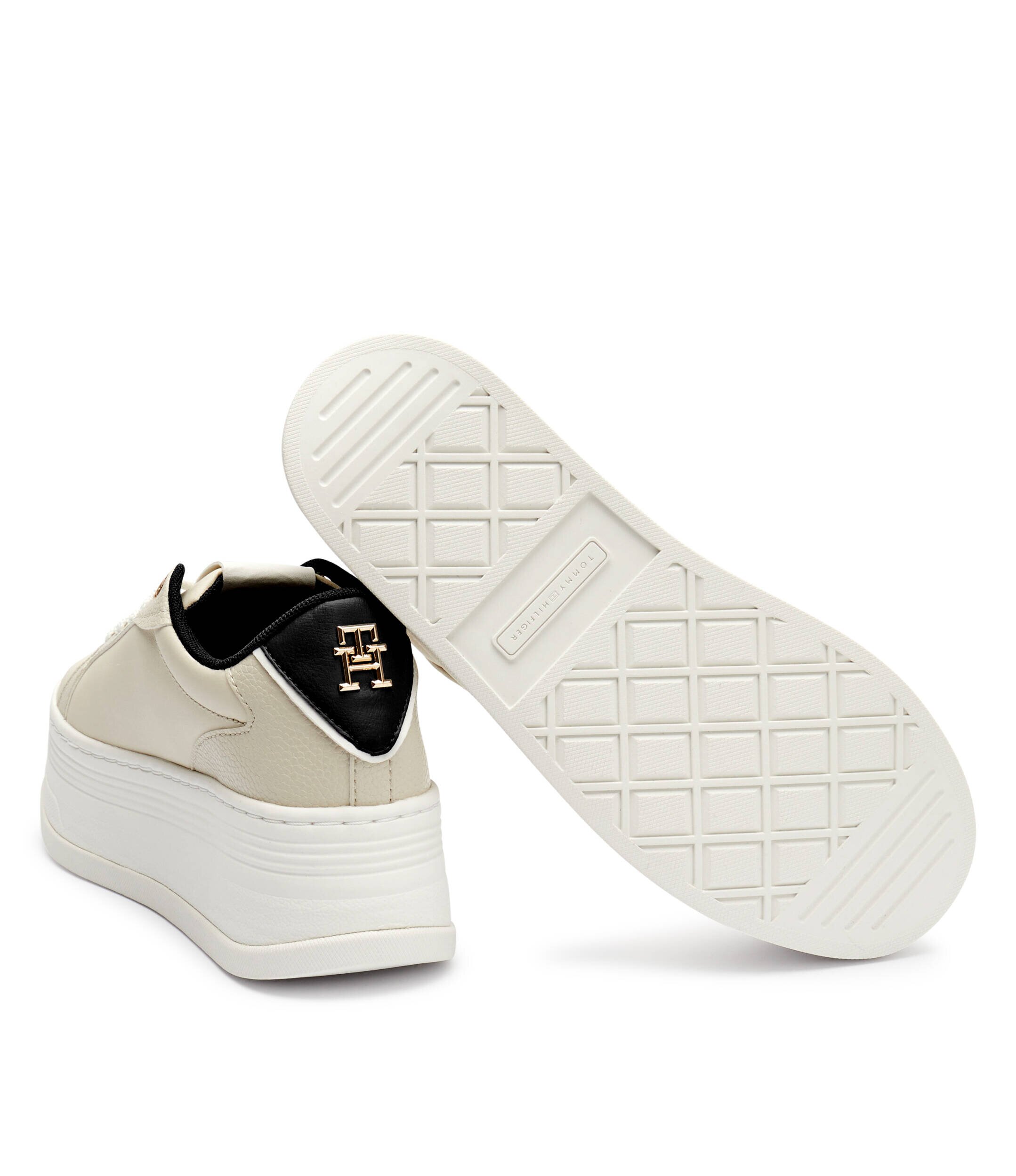 Tommy Hilfiger Sneakers cu adaos de piele