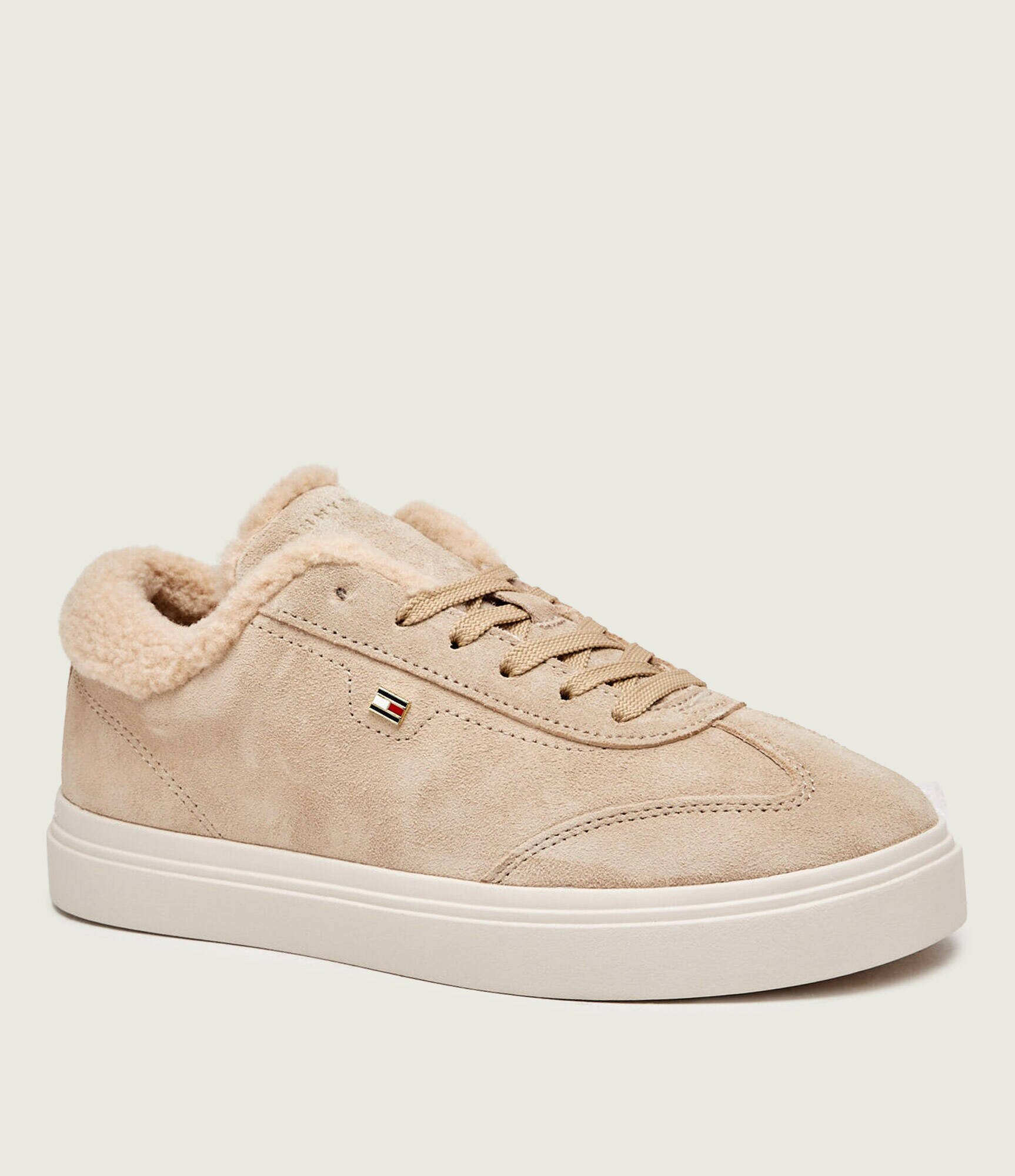 Tommy Hilfiger Sneakers Cupsole | shearling | piele întoarsă