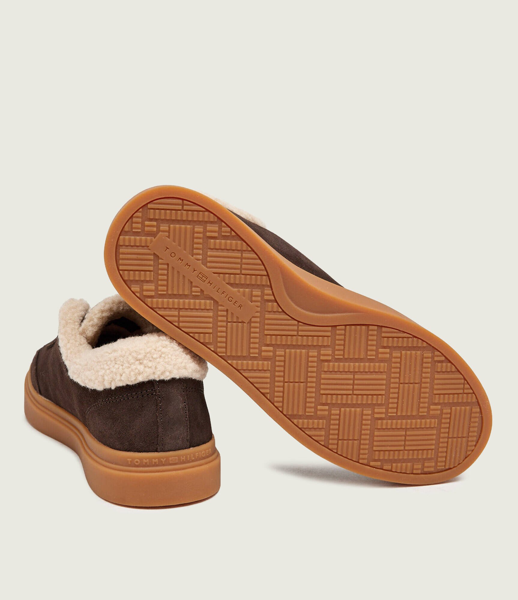 Tommy Hilfiger Sneakers Cupsole | shearling | piele întoarsă