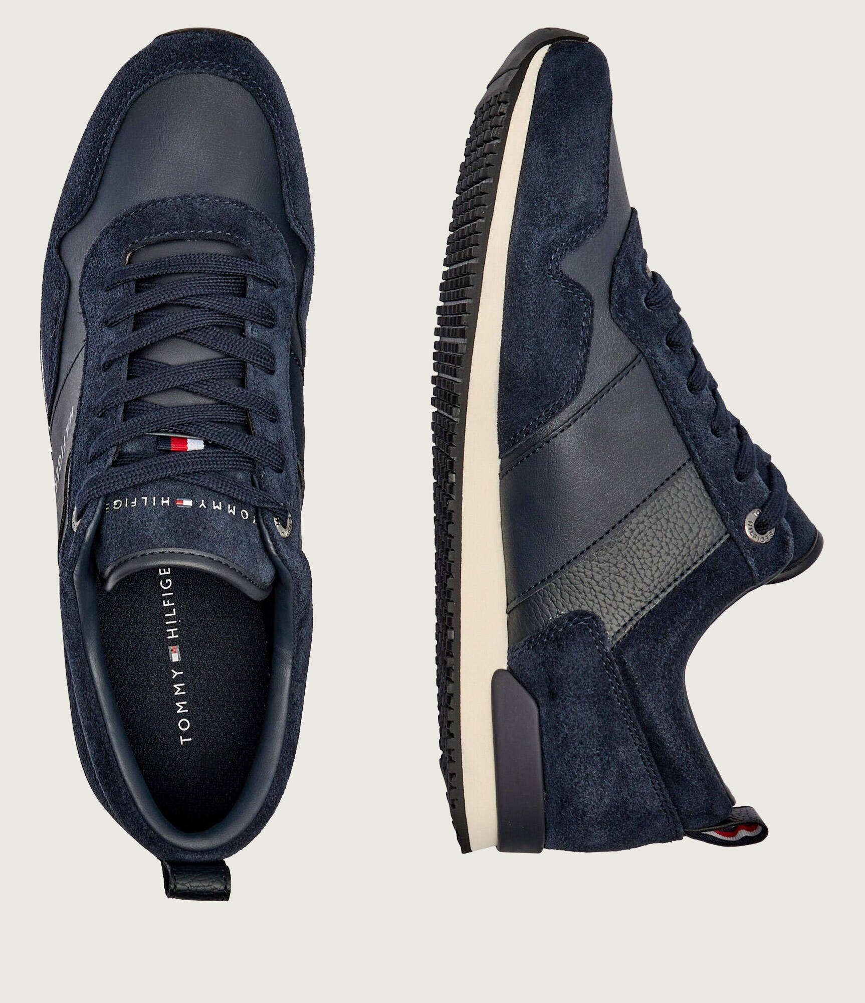 Tommy Hilfiger Sneakers Iconic | piele întoarsă