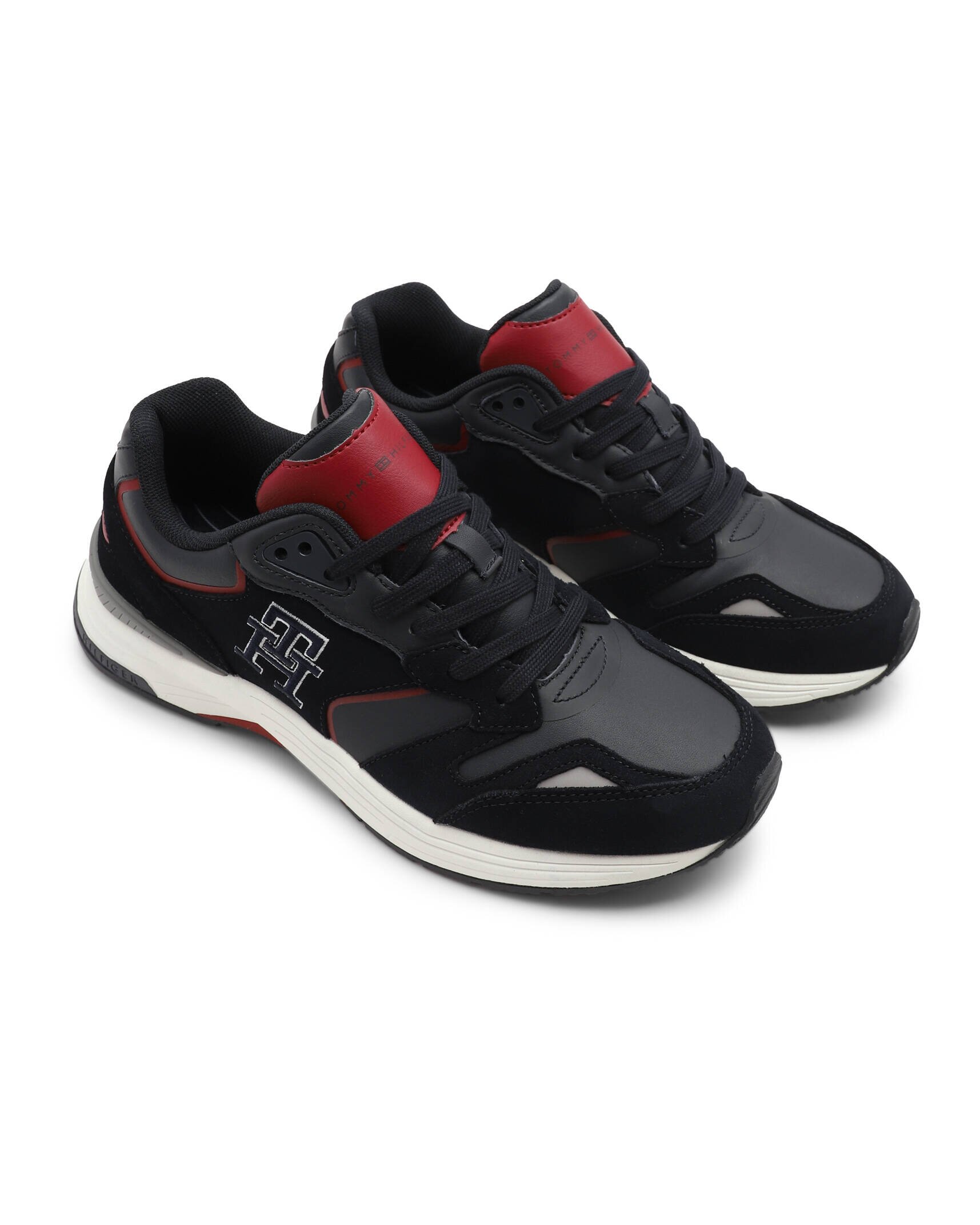 Tommy Hilfiger Sneakers MONOGRAM cu adaos de piele