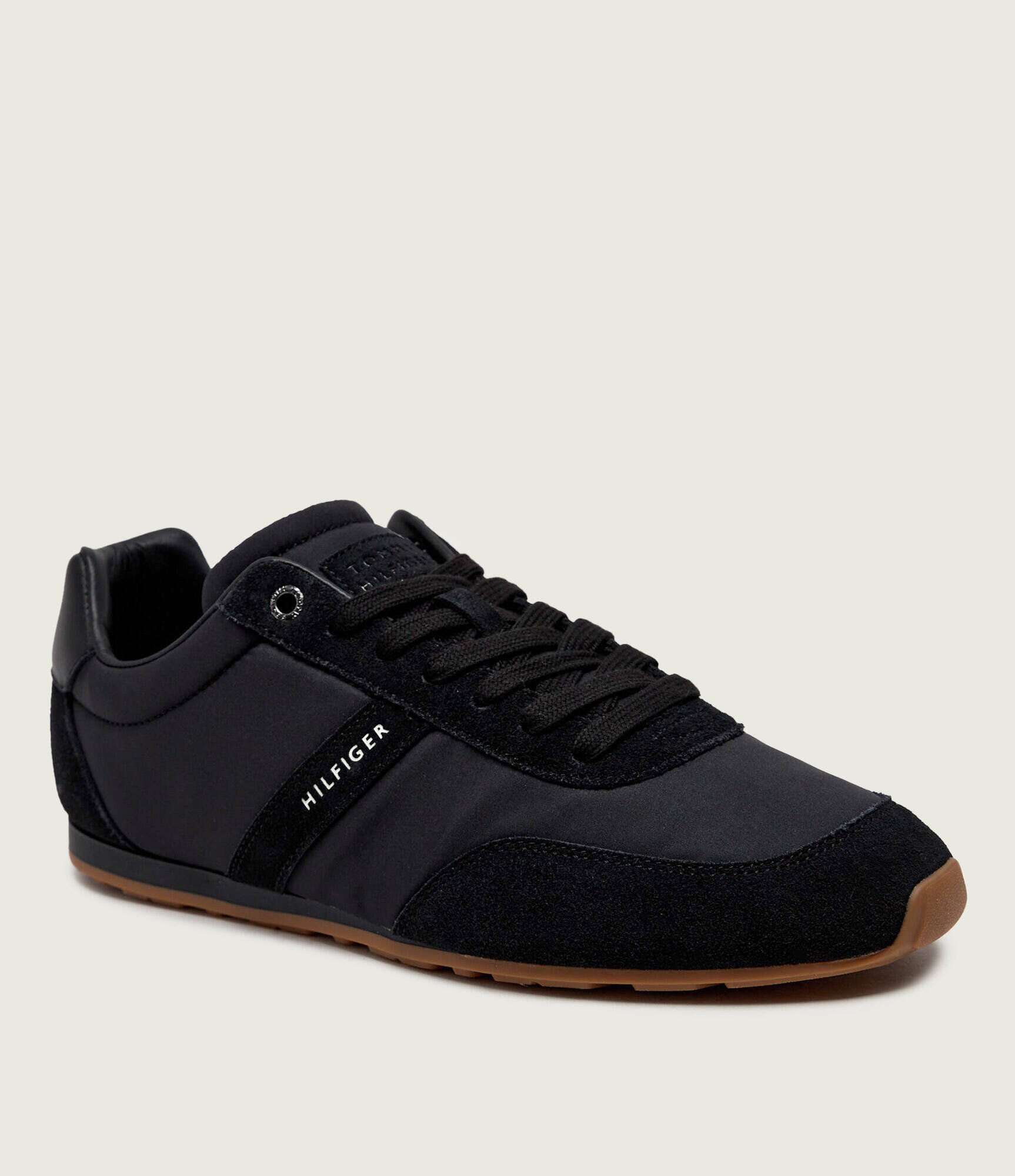 Tommy Hilfiger Sneakers RUN ICON SUMMER MIX | piele întoarsă