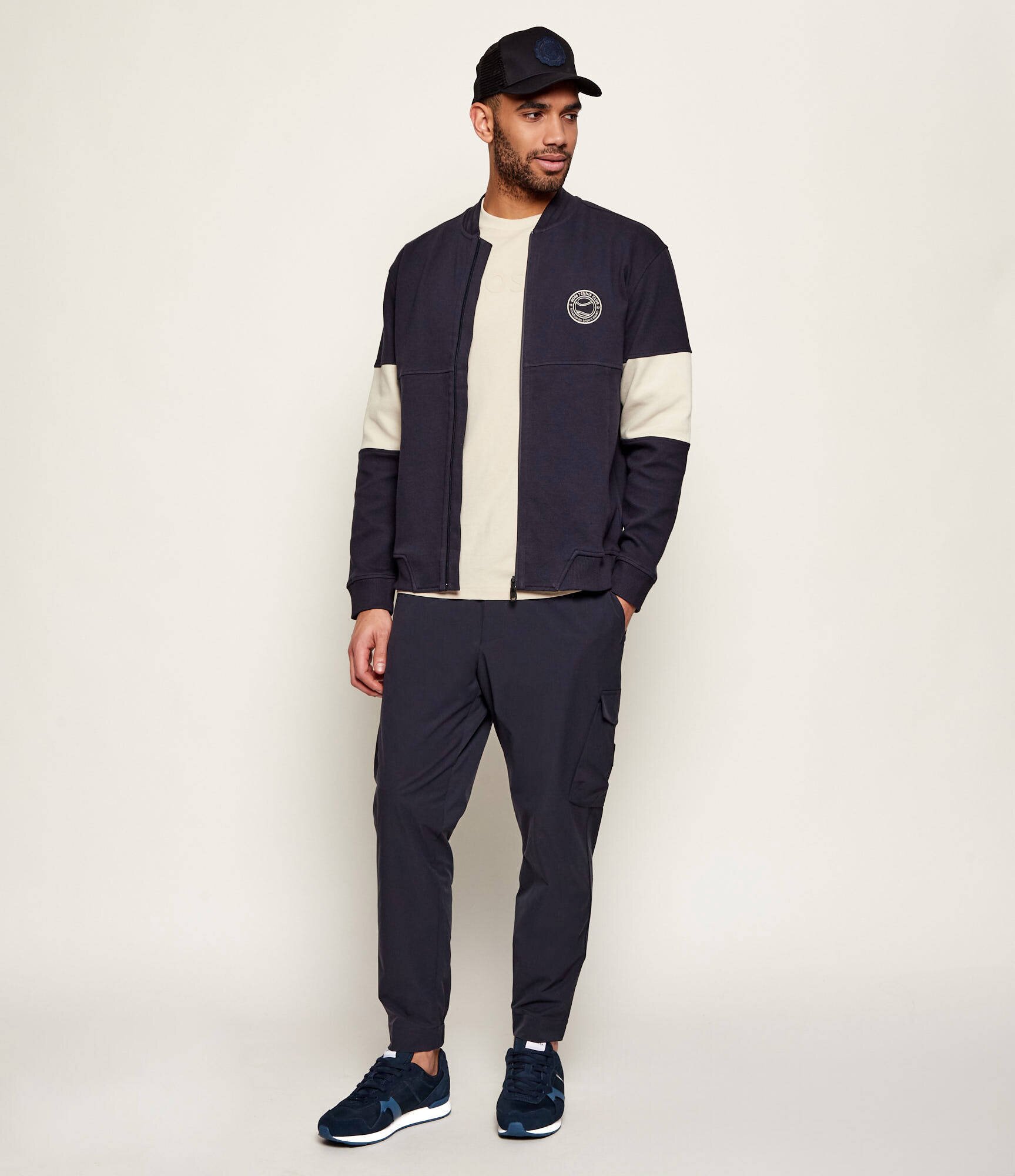 Tommy Hilfiger Sneakers RUNNER ICON MIX | piele întoarsă