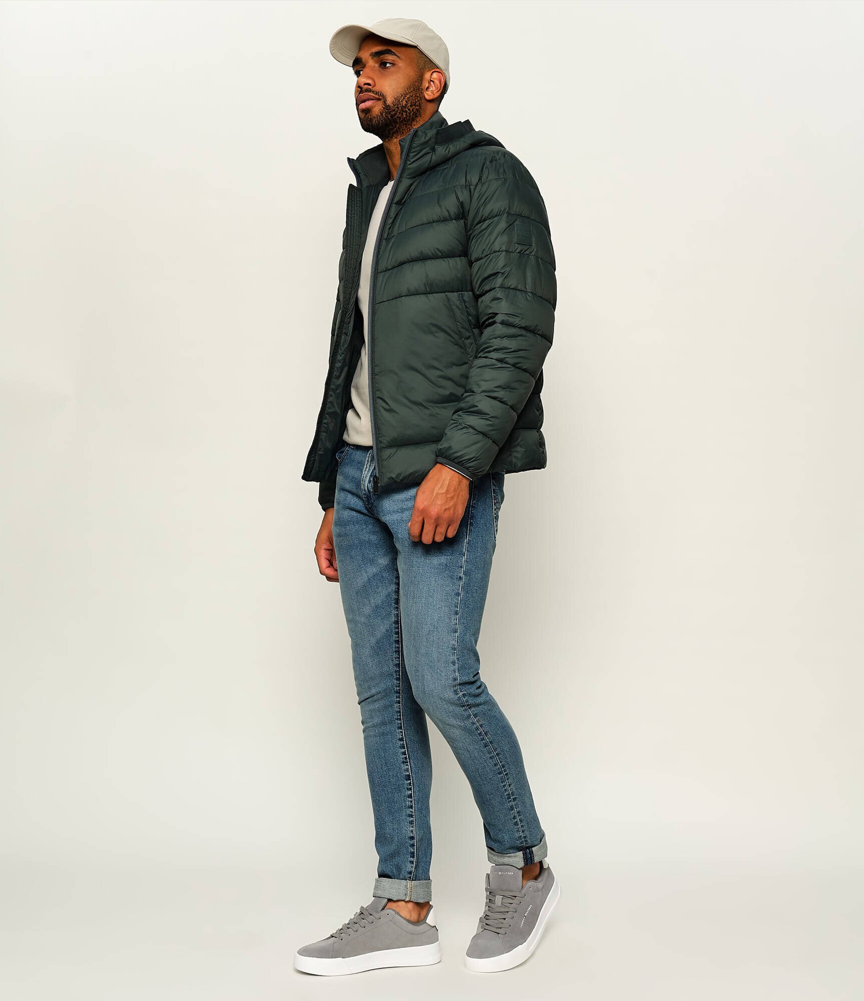 Tommy Hilfiger Sneakers TH Court Core | piele întoarsă