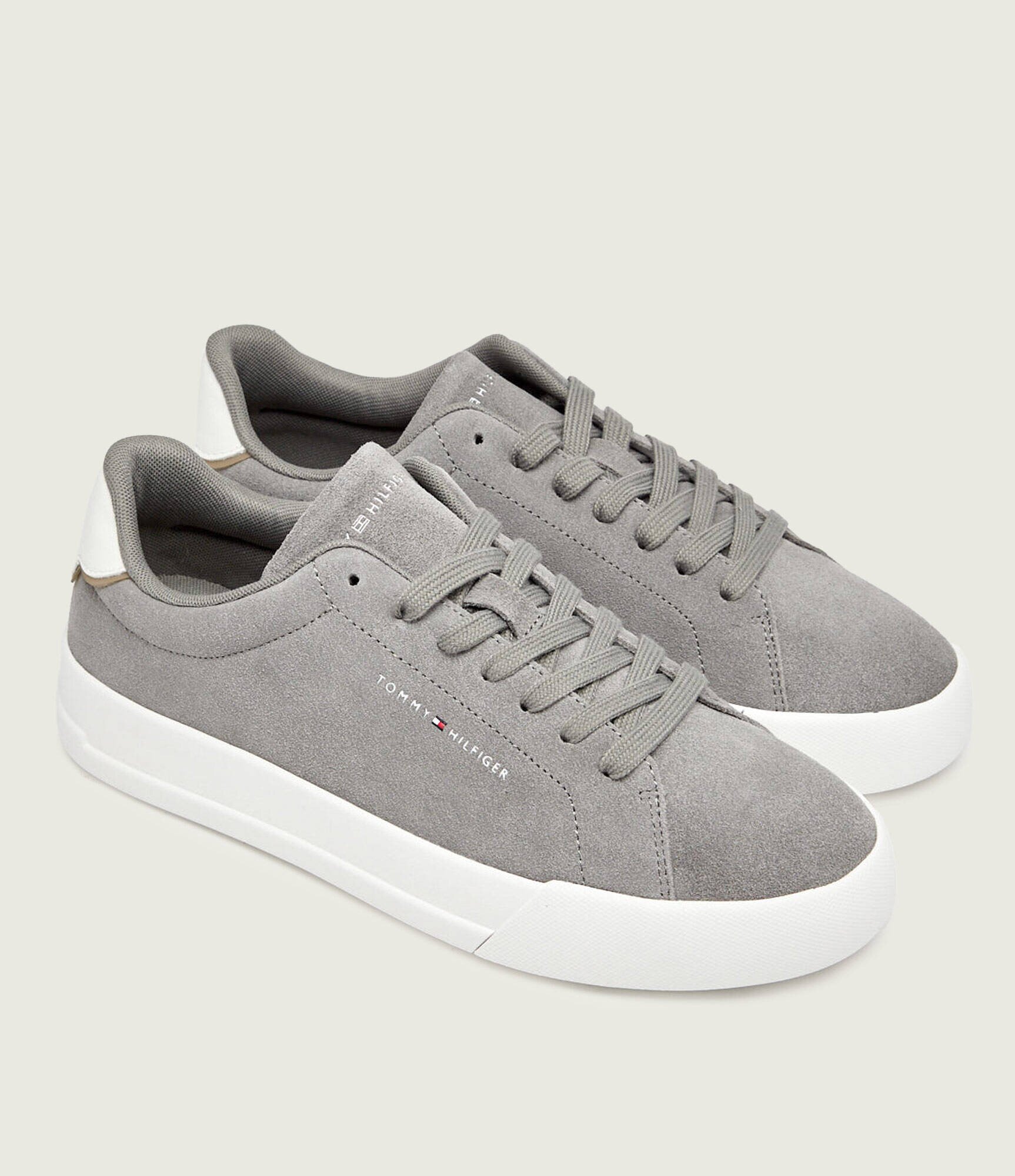 Tommy Hilfiger Sneakers TH Court Core | piele întoarsă
