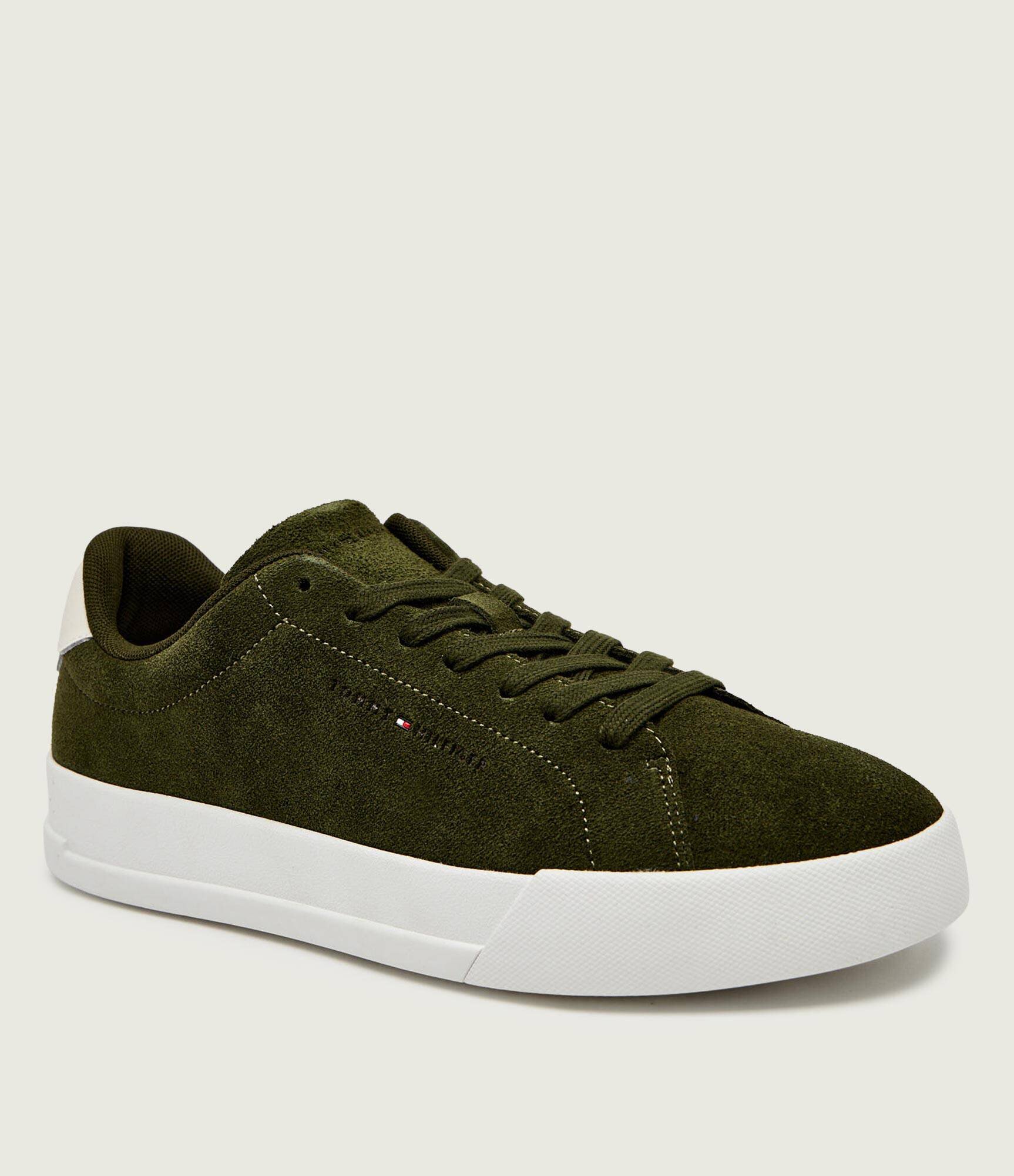 Tommy Hilfiger Sneakers TH COURT CORE | piele întoarsă