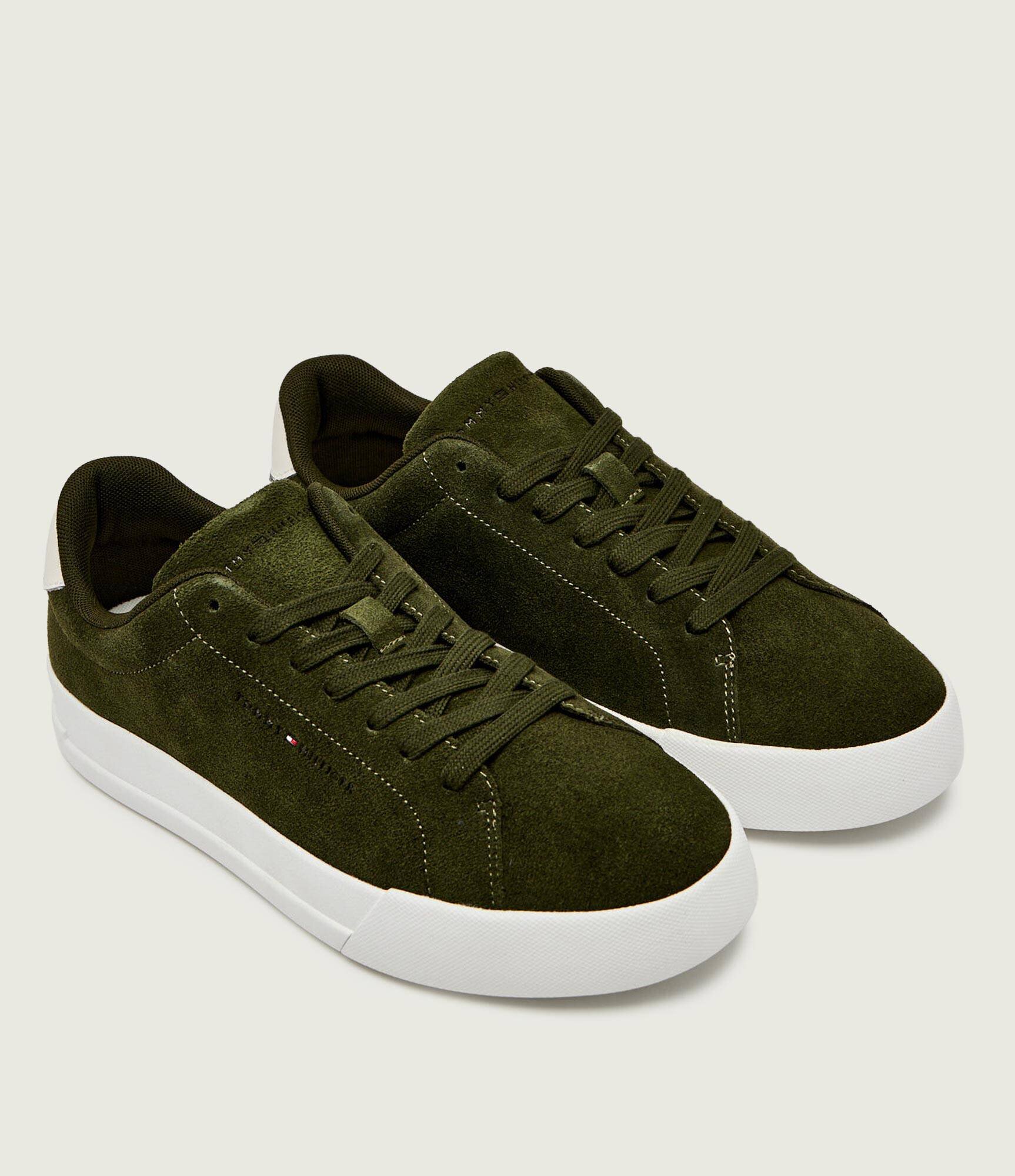 Tommy Hilfiger Sneakers TH COURT CORE | piele întoarsă