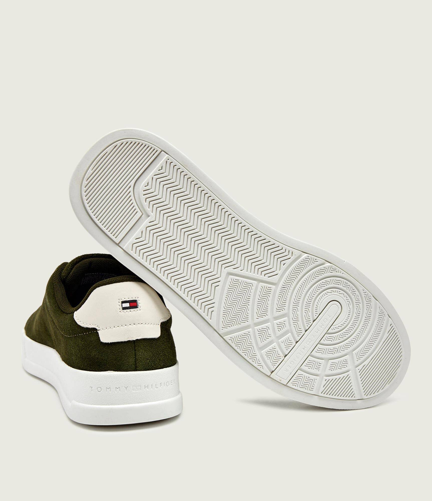 Tommy Hilfiger Sneakers TH COURT CORE | piele întoarsă