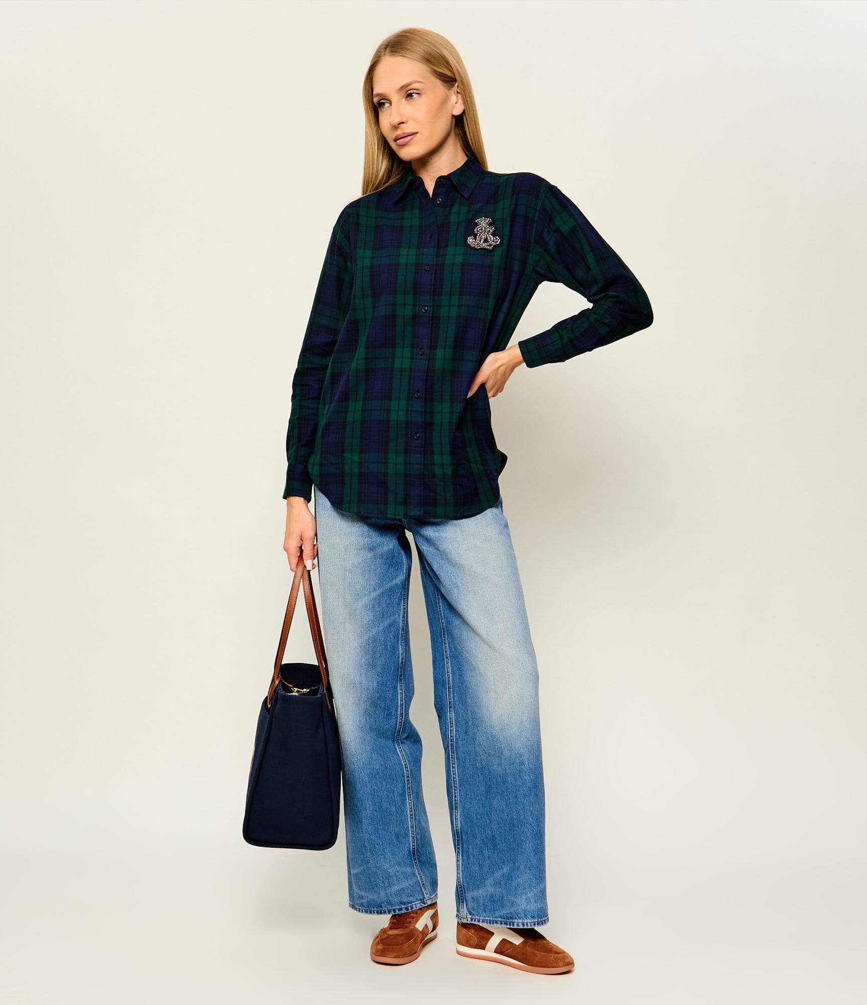 Tommy Hilfiger Sneakers Vintage | piele întoarsă