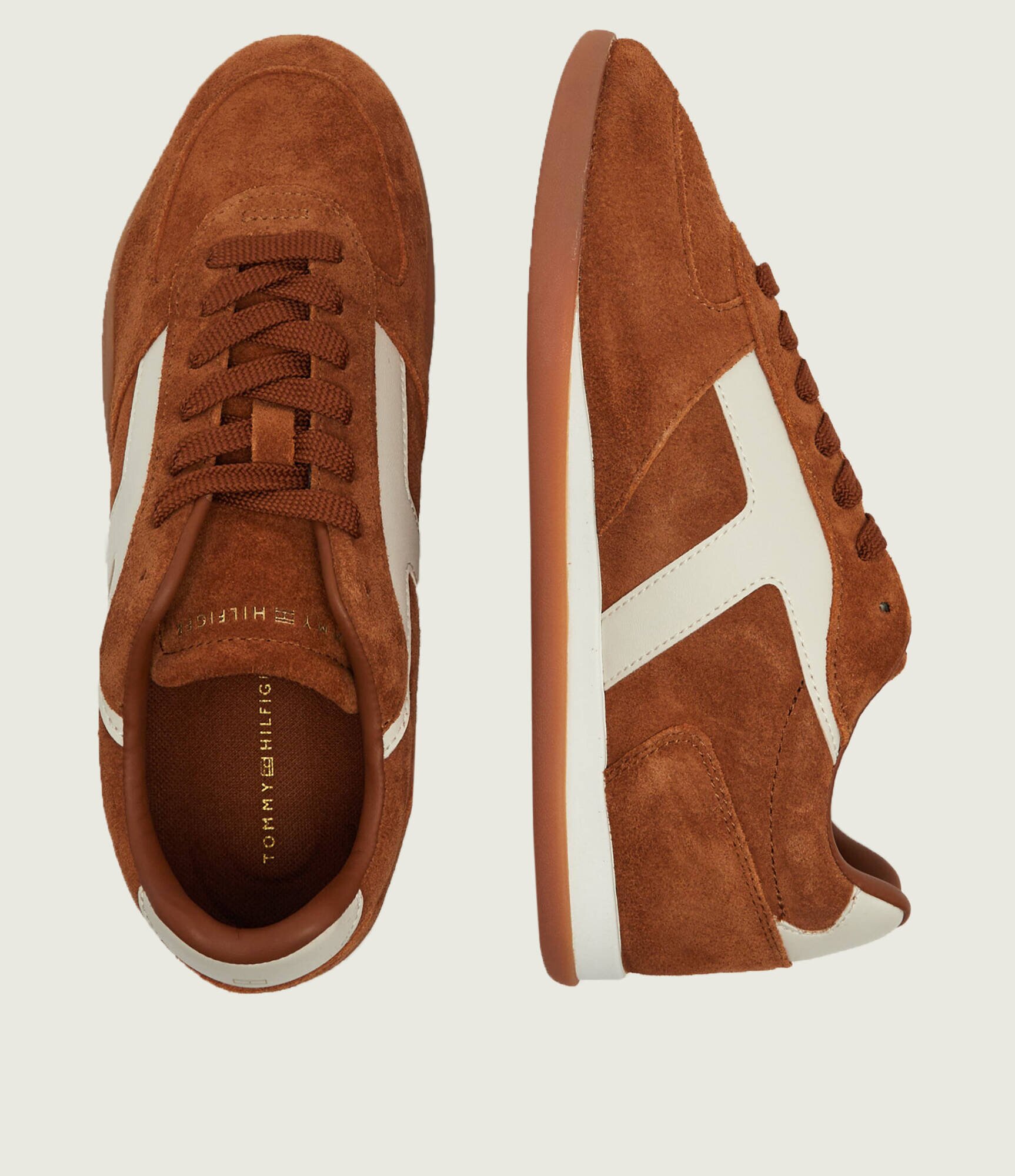 Tommy Hilfiger Sneakers Vintage | piele întoarsă