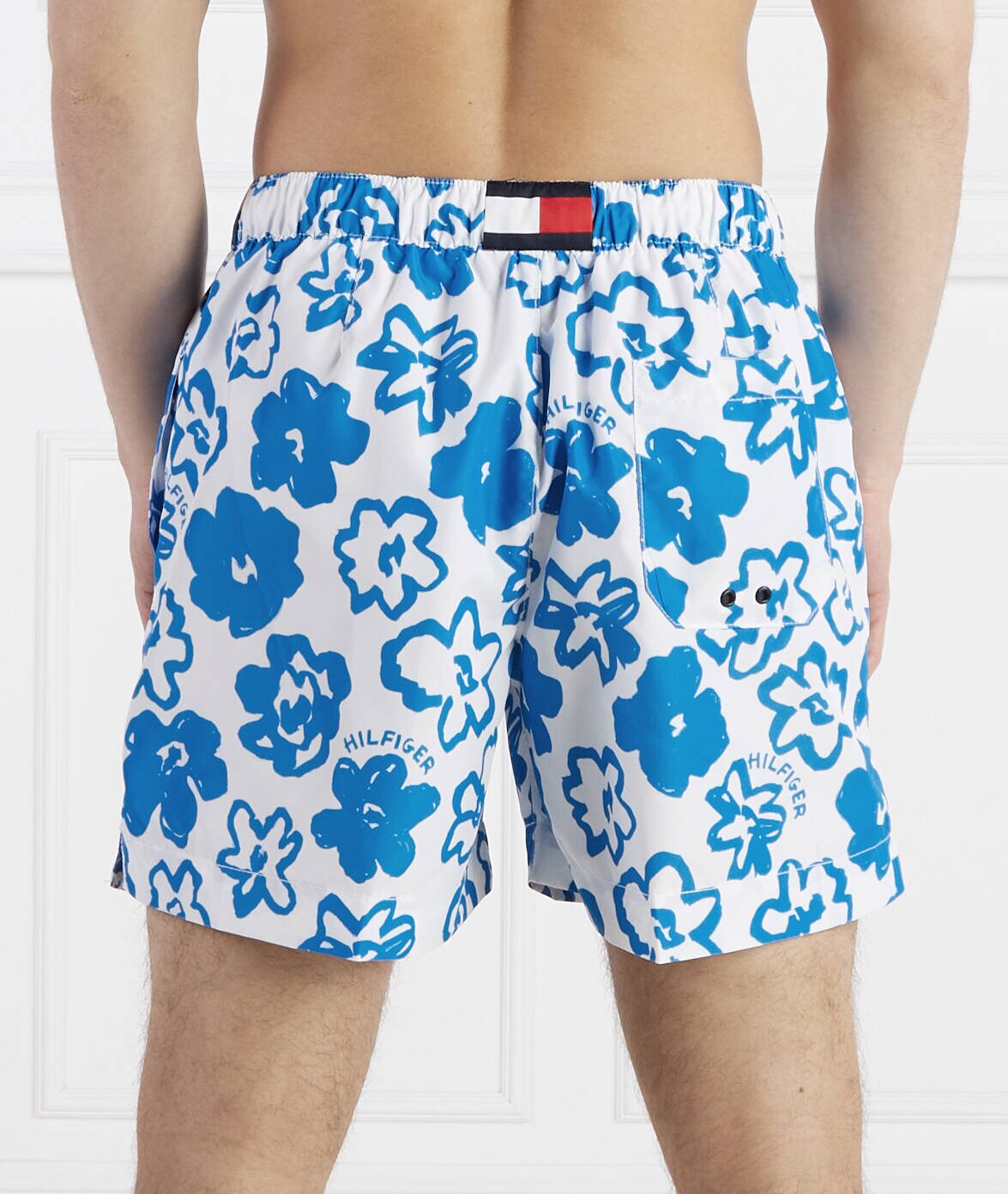 Tommy Hilfiger Șorți de baie MEDIUM DRAWSTRING PRINT | Regular Fit