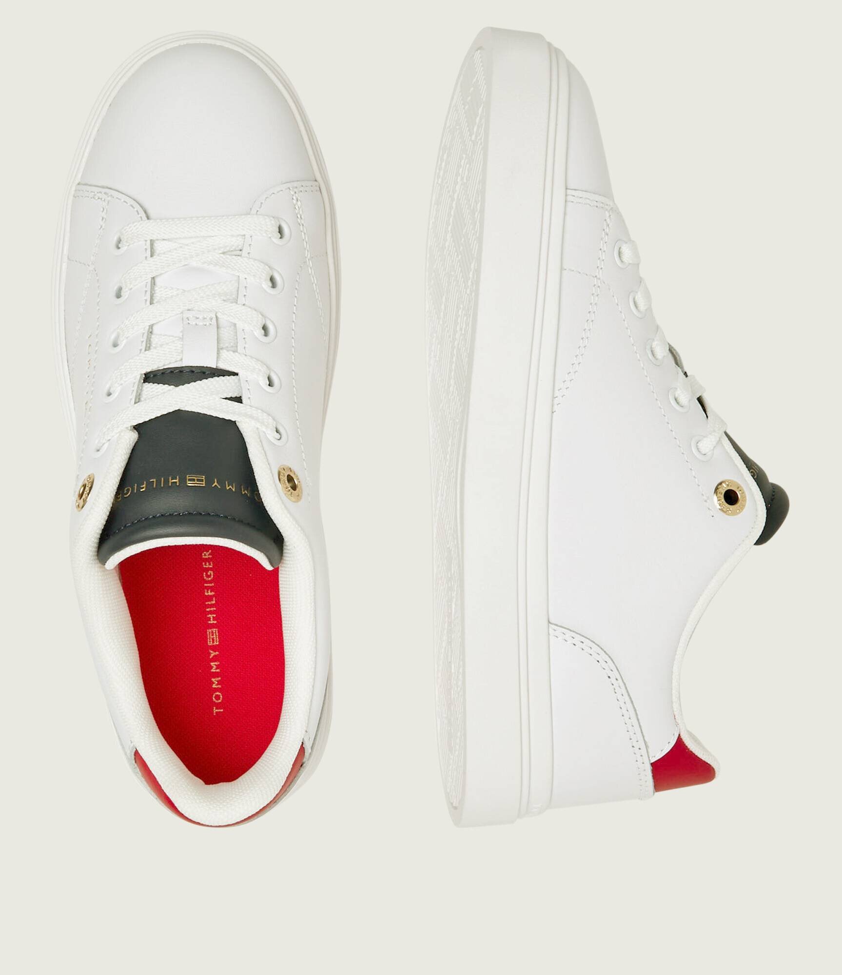 Tommy Hilfiger Teniși din piele